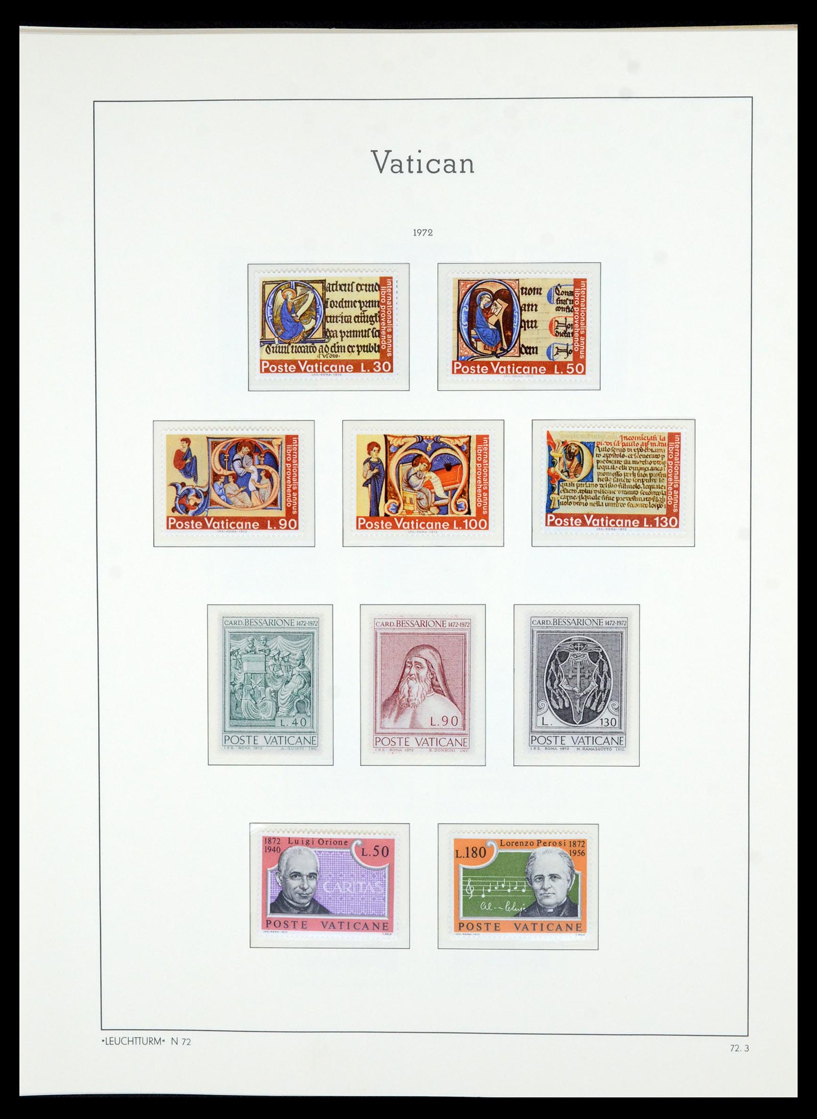 36681 072 - Postzegelverzameling 36681 Vaticaan 1929-1988.