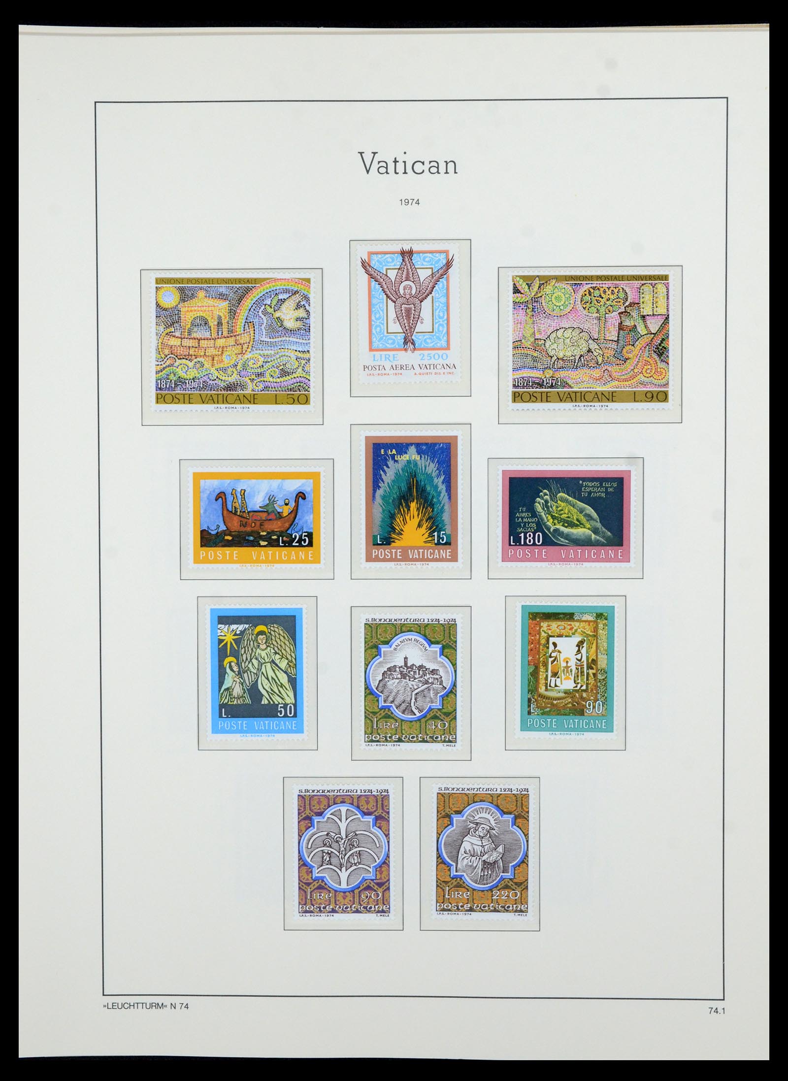 36681 075 - Postzegelverzameling 36681 Vaticaan 1929-1988.