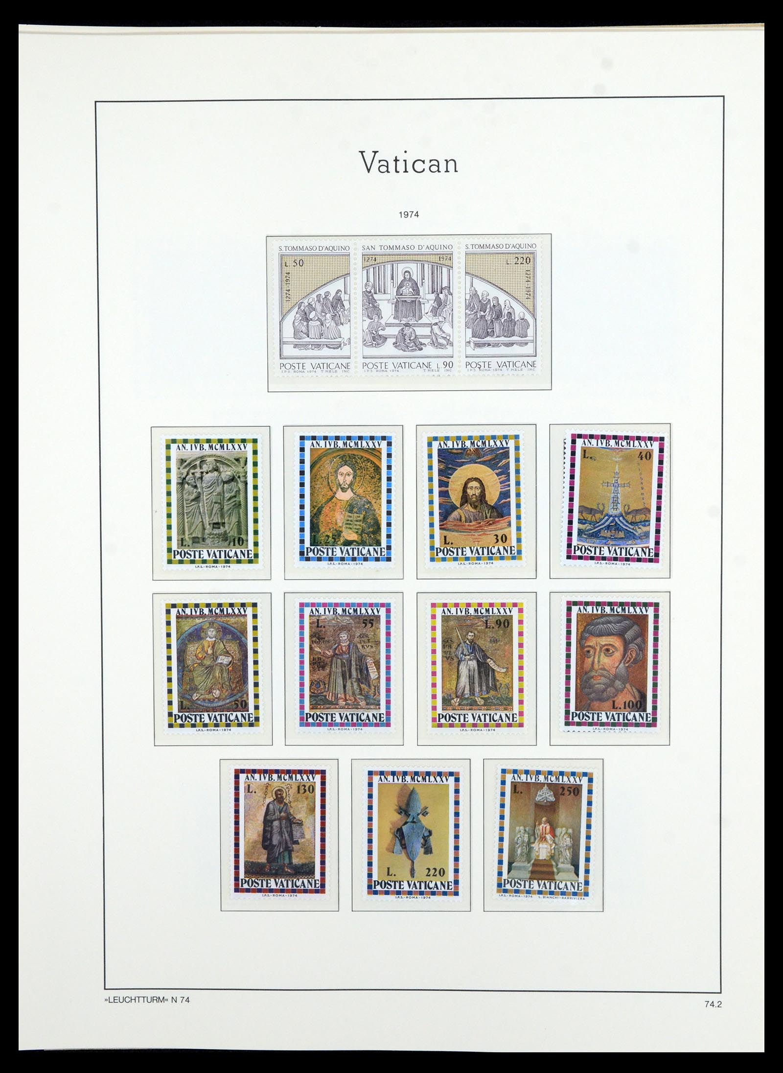 36681 076 - Postzegelverzameling 36681 Vaticaan 1929-1988.