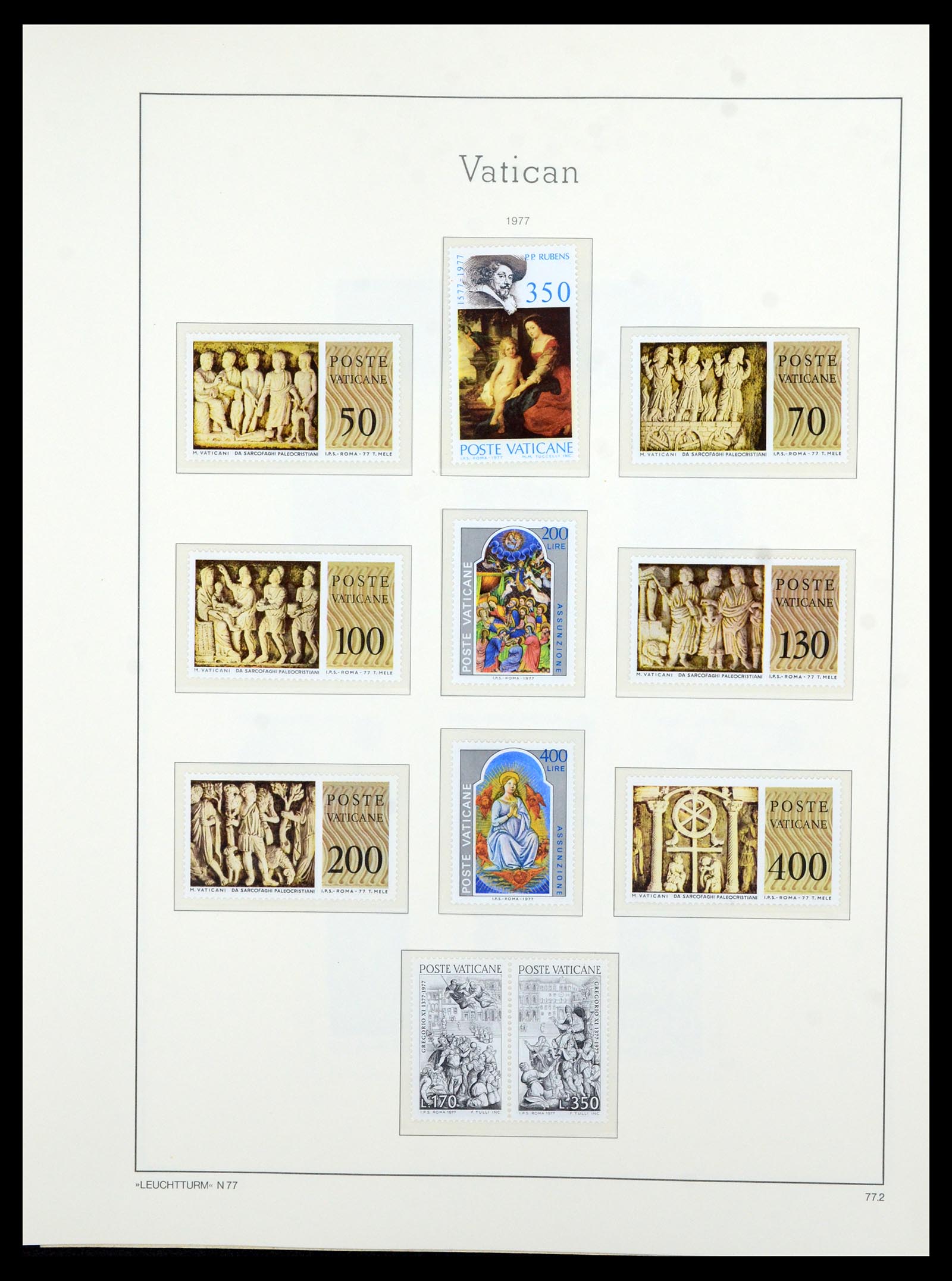 36681 082 - Postzegelverzameling 36681 Vaticaan 1929-1988.
