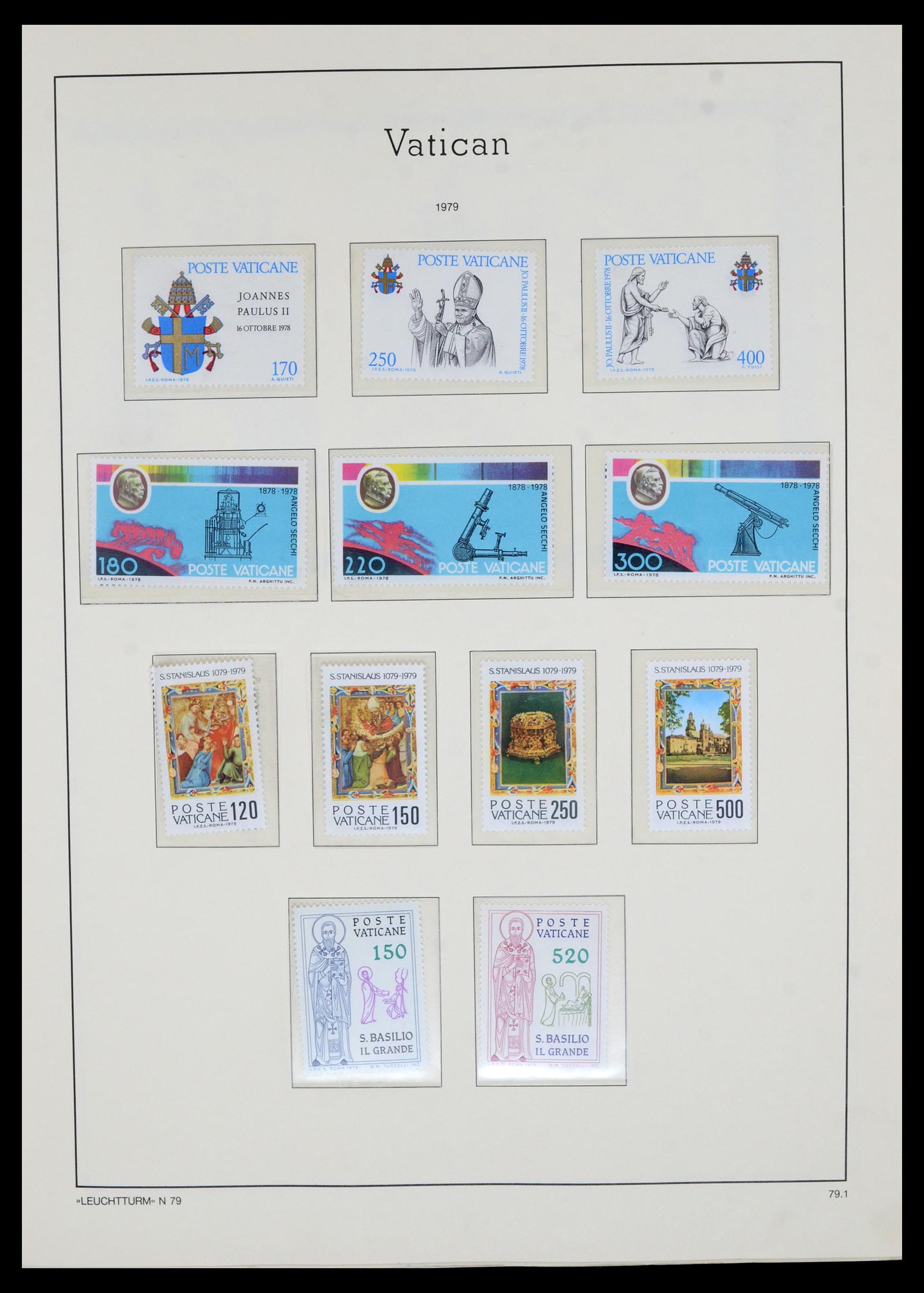 36681 085 - Postzegelverzameling 36681 Vaticaan 1929-1988.