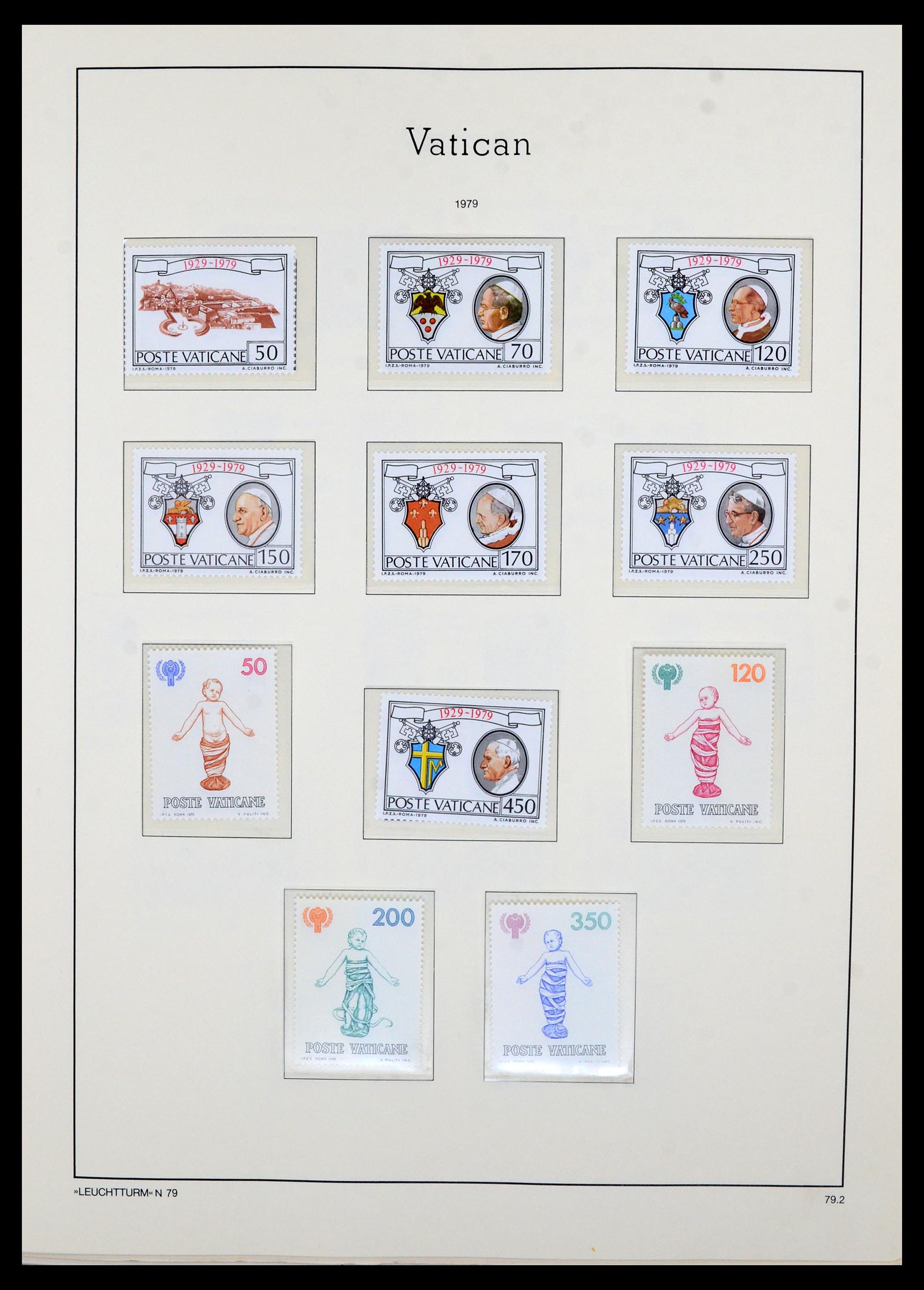 36681 087 - Postzegelverzameling 36681 Vaticaan 1929-1988.