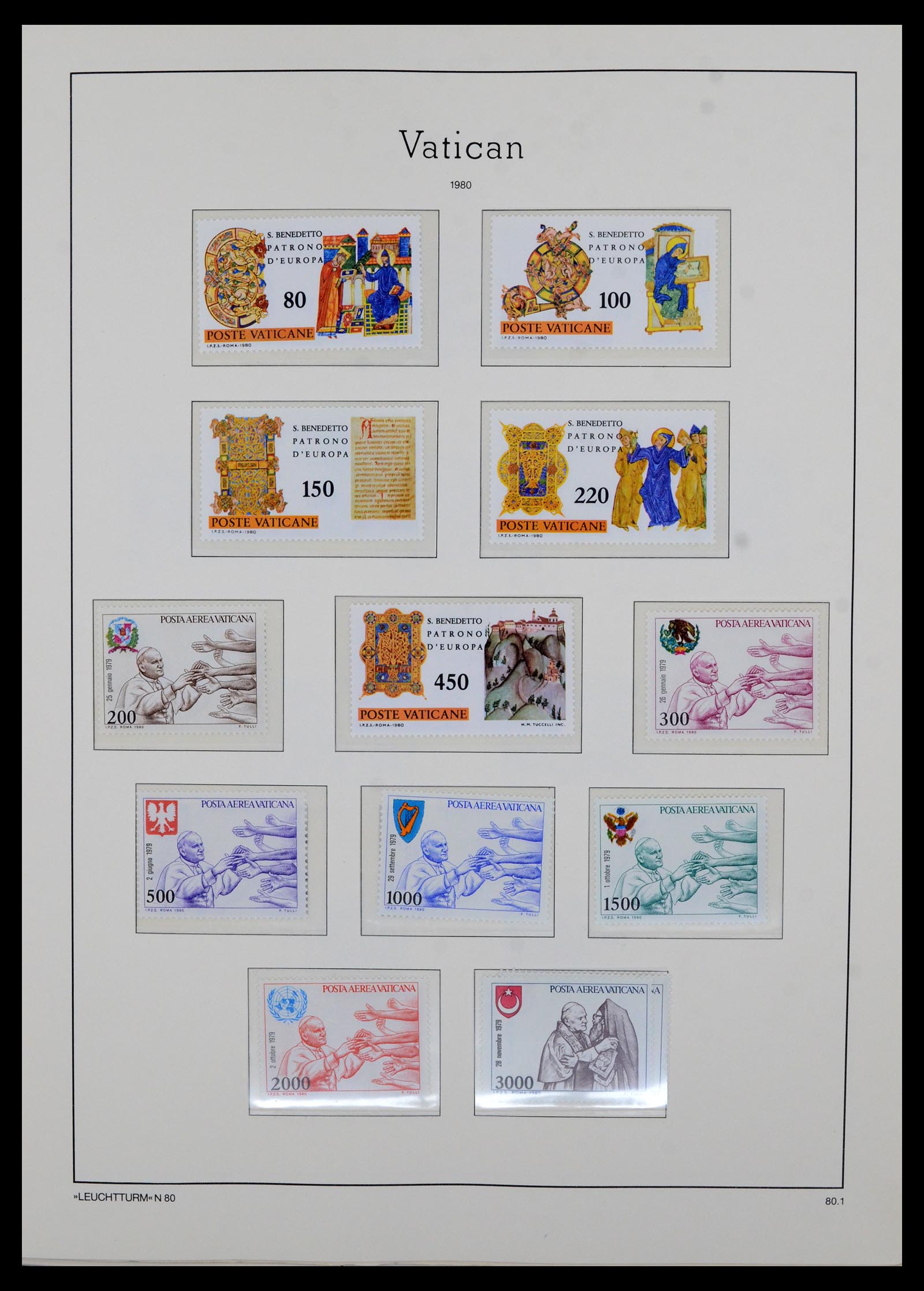 36681 088 - Postzegelverzameling 36681 Vaticaan 1929-1988.