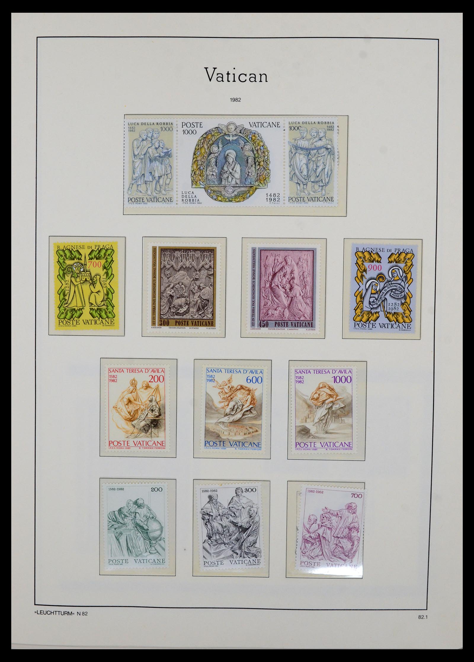 36681 092 - Postzegelverzameling 36681 Vaticaan 1929-1988.
