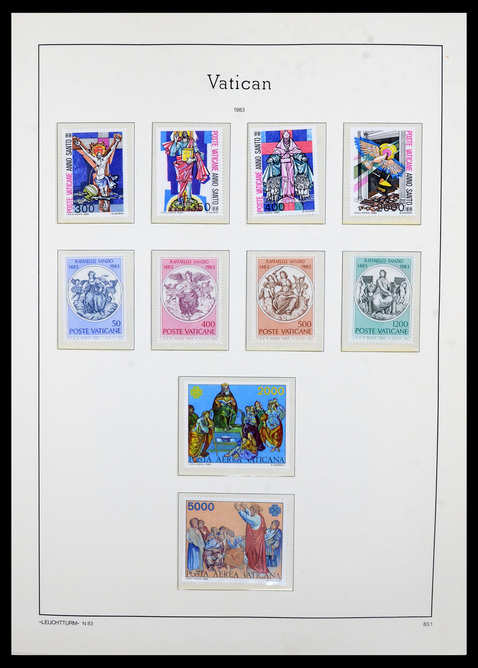36681 096 - Postzegelverzameling 36681 Vaticaan 1929-1988.