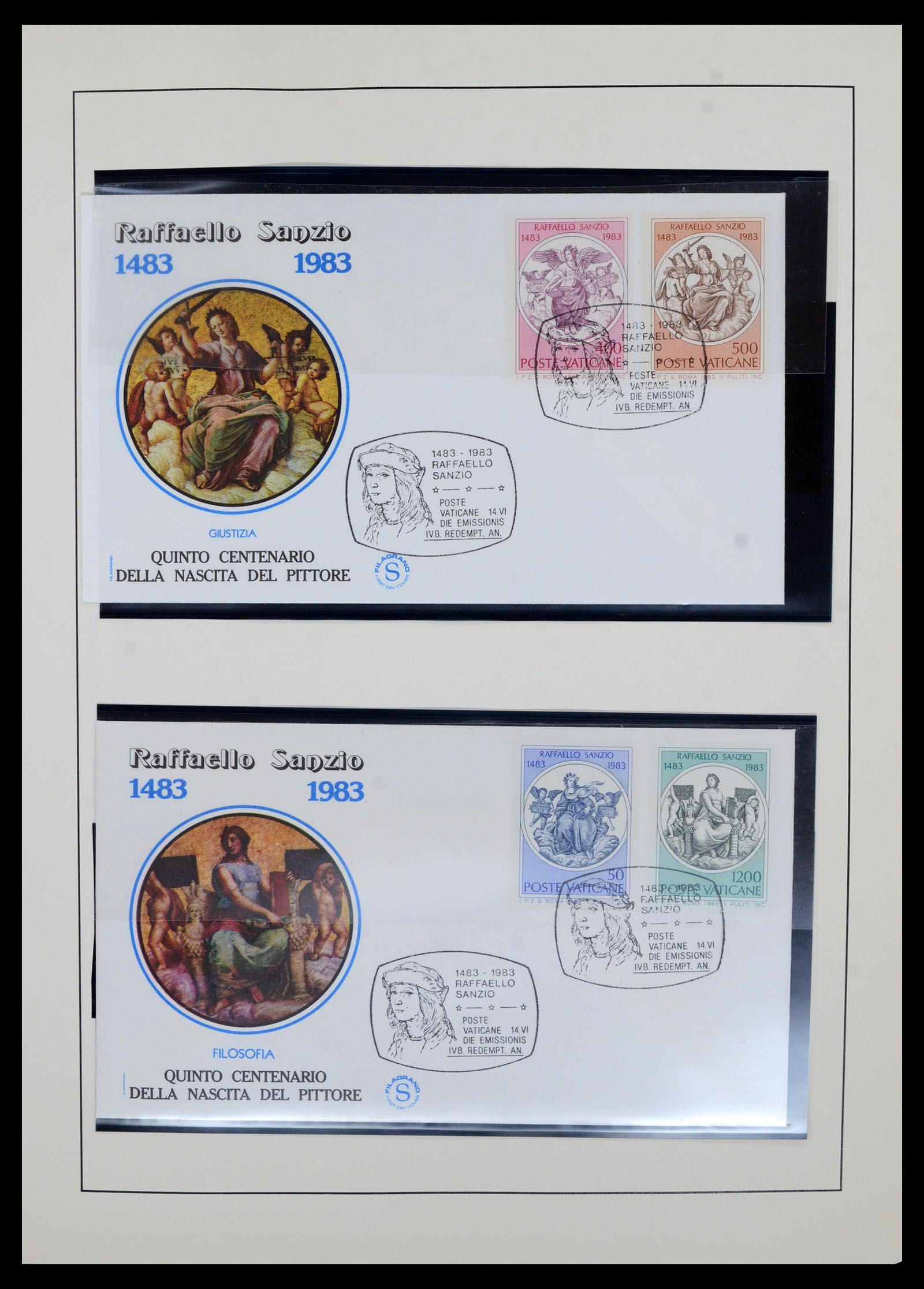 36681 098 - Postzegelverzameling 36681 Vaticaan 1929-1988.