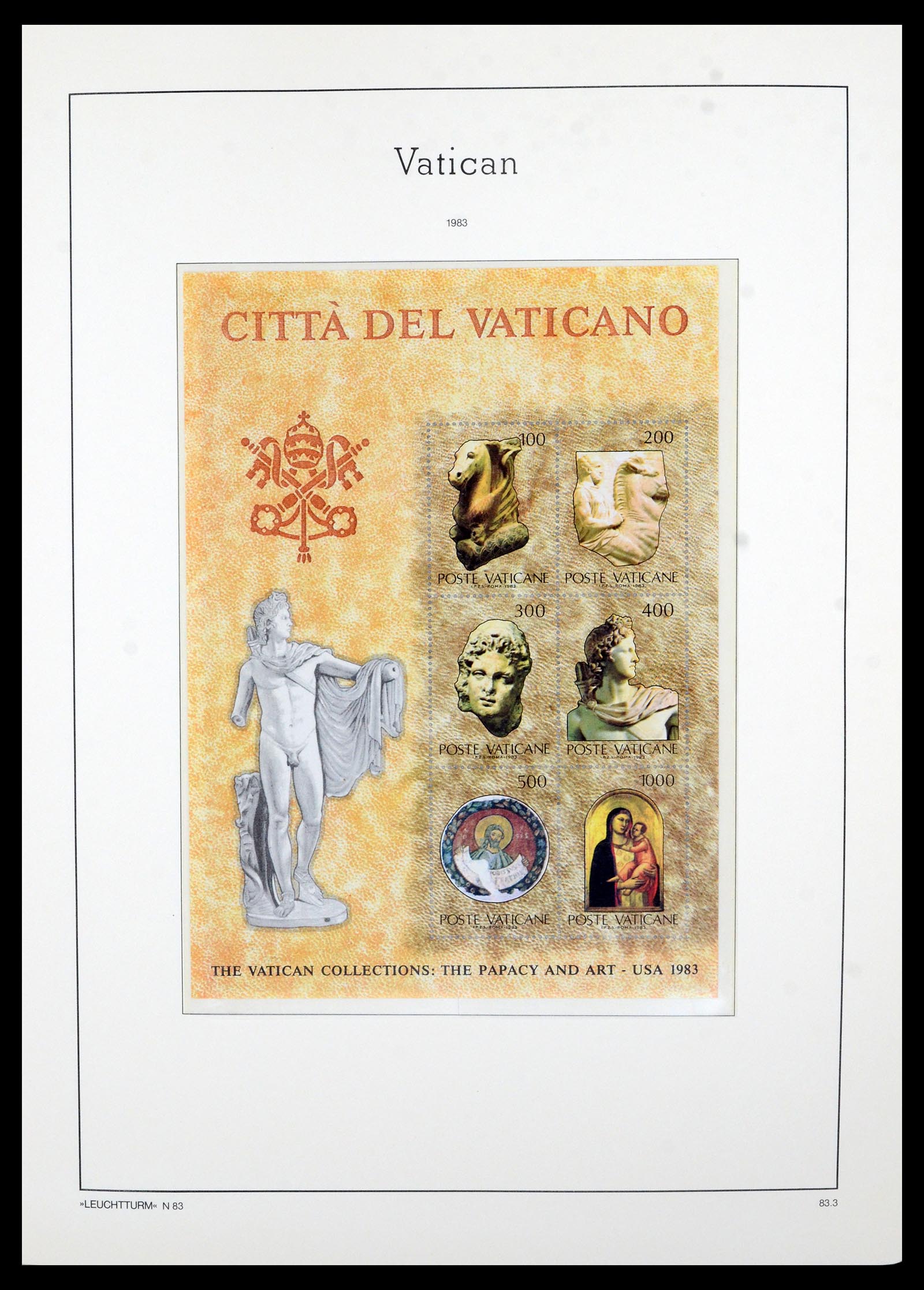 36681 100 - Postzegelverzameling 36681 Vaticaan 1929-1988.