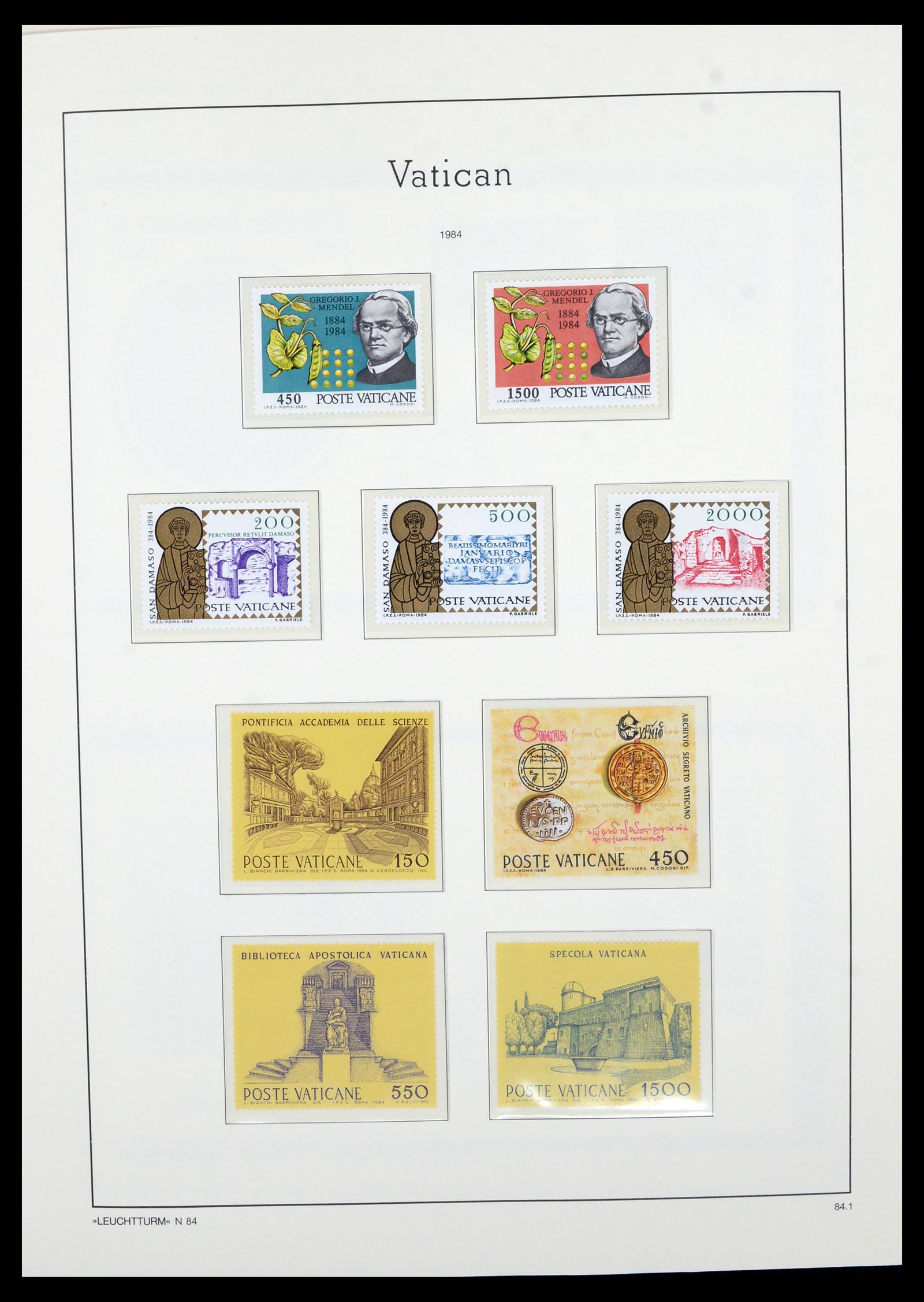 36681 102 - Stamp collection 36681 Vatican 1929-1988.