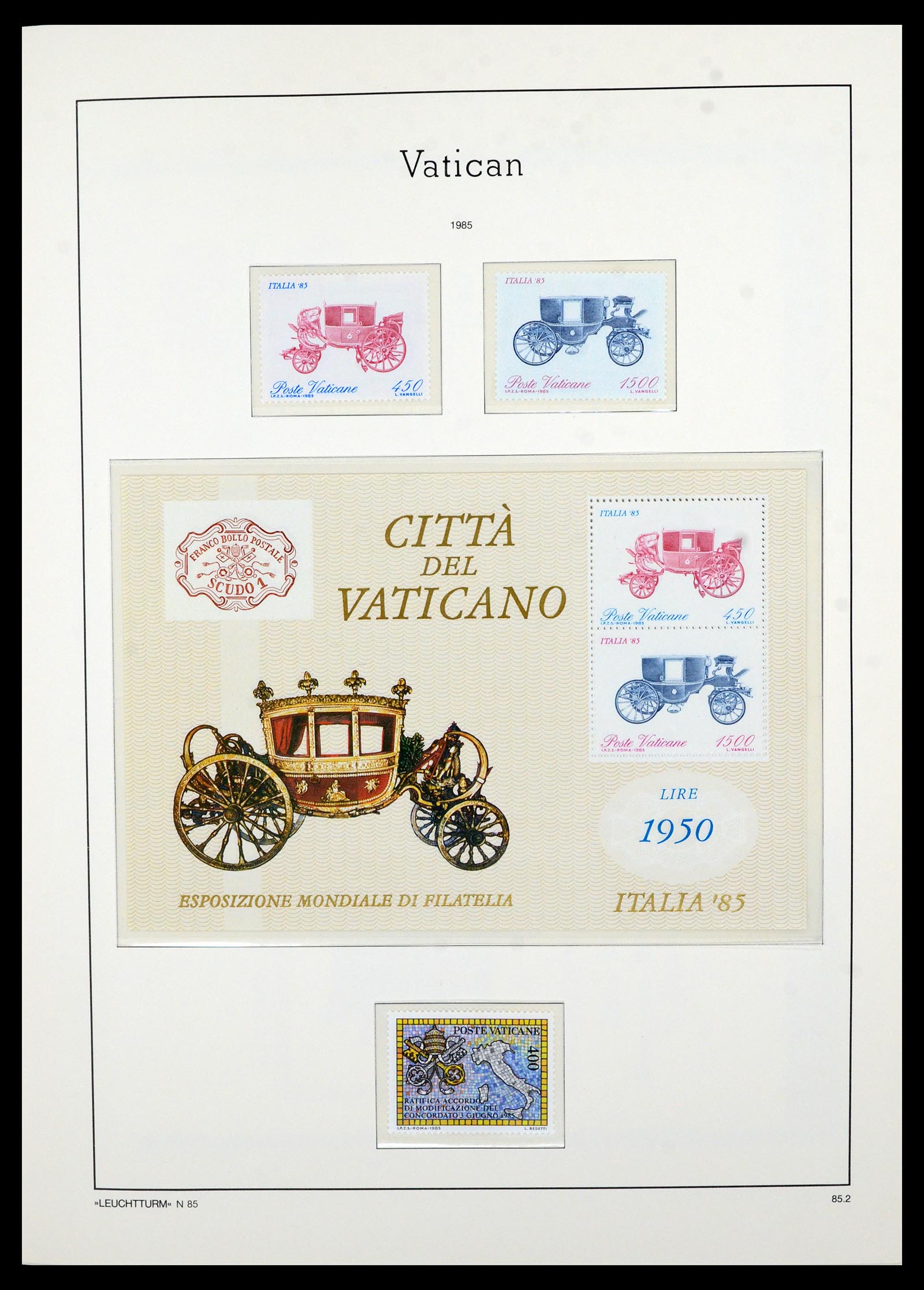 36681 107 - Stamp collection 36681 Vatican 1929-1988.