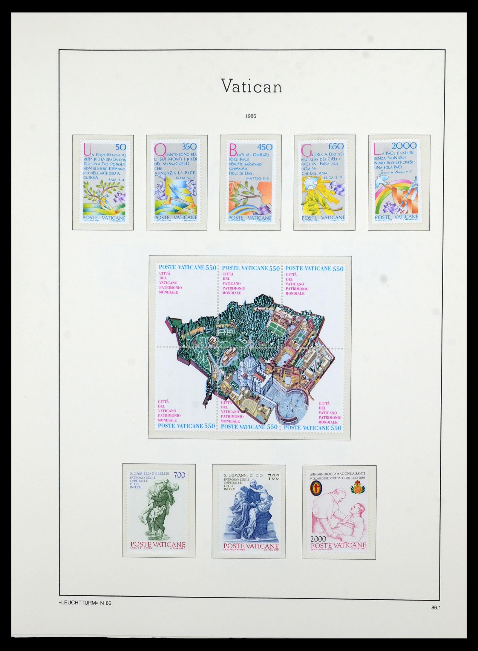 36681 130 - Postzegelverzameling 36681 Vaticaan 1929-1988.