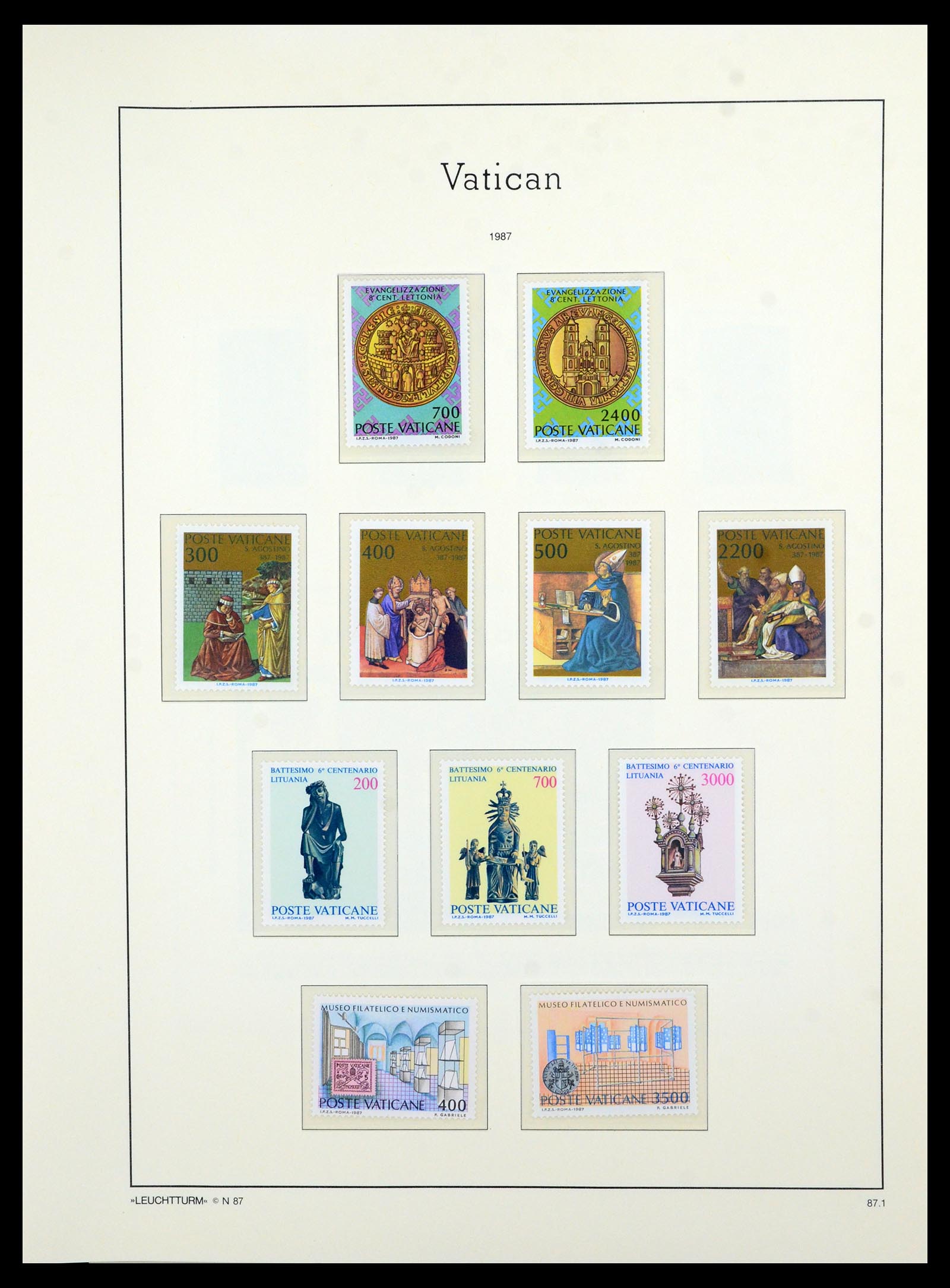 36681 140 - Postzegelverzameling 36681 Vaticaan 1929-1988.