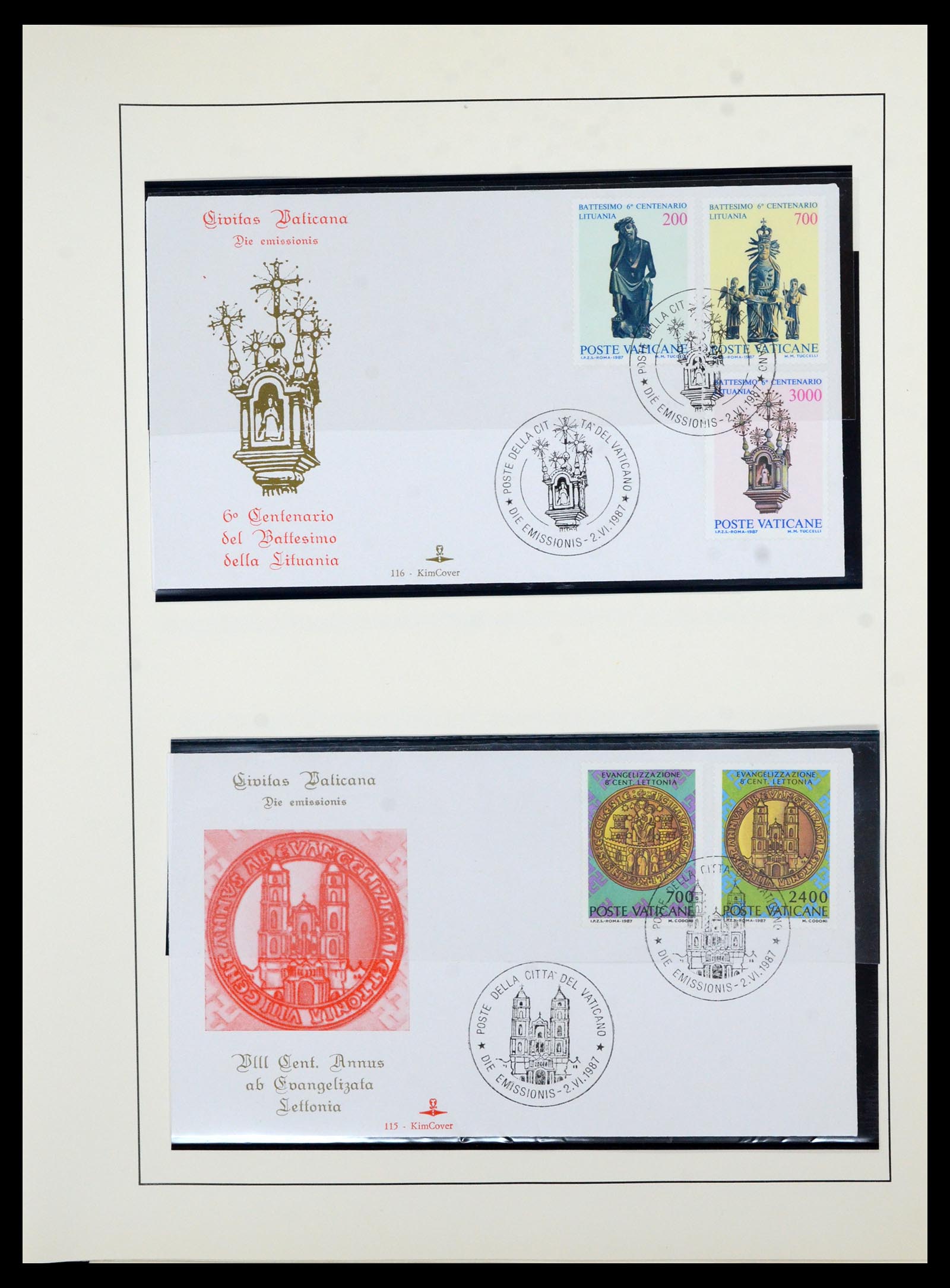 36681 143 - Postzegelverzameling 36681 Vaticaan 1929-1988.