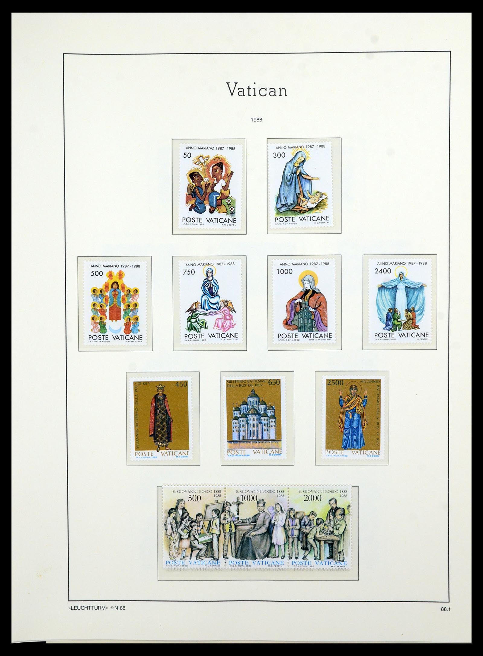 36681 145 - Postzegelverzameling 36681 Vaticaan 1929-1988.