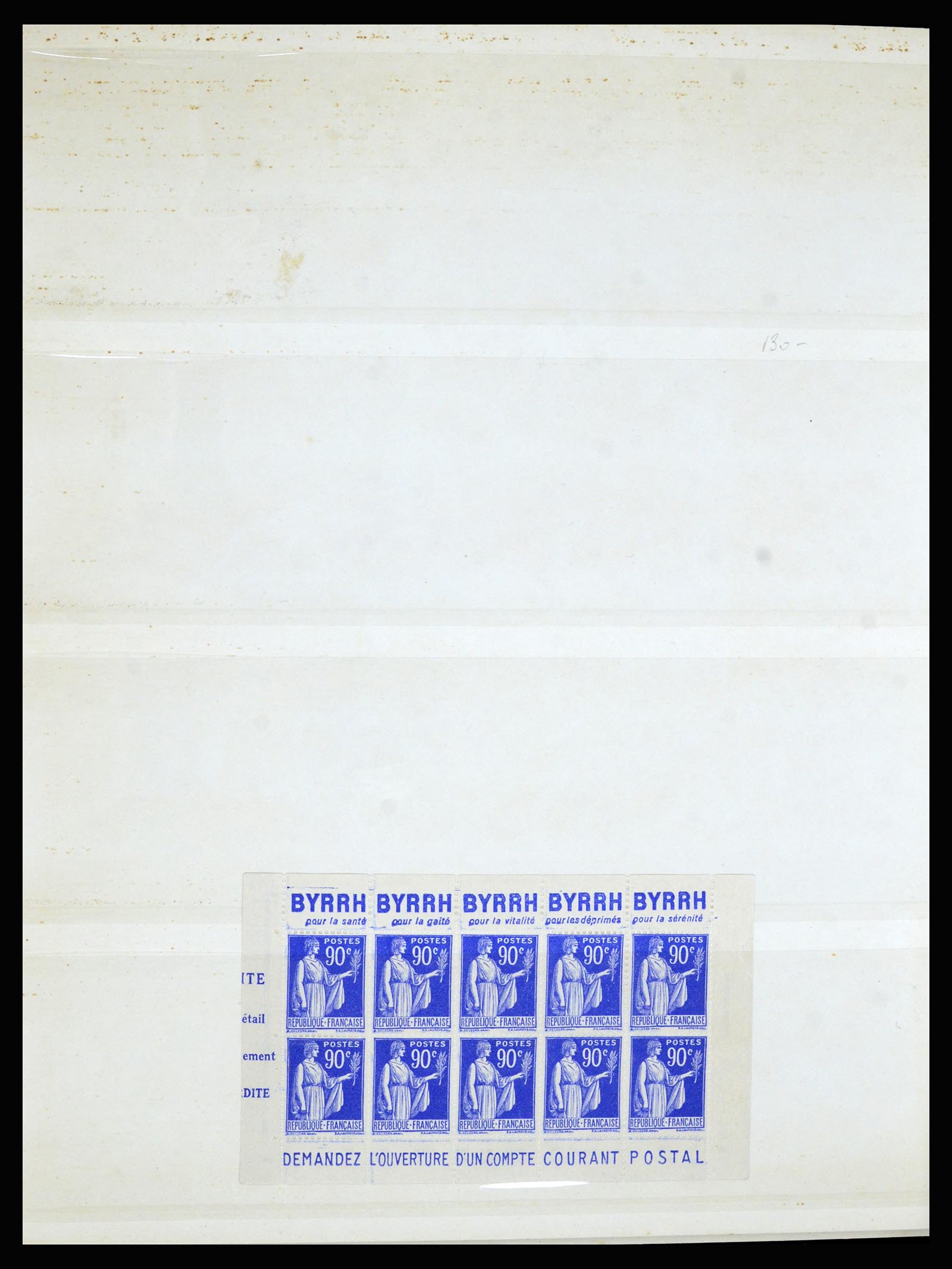 36685 032 - Postzegelverzameling 36685 France coins datés 1926-1990.