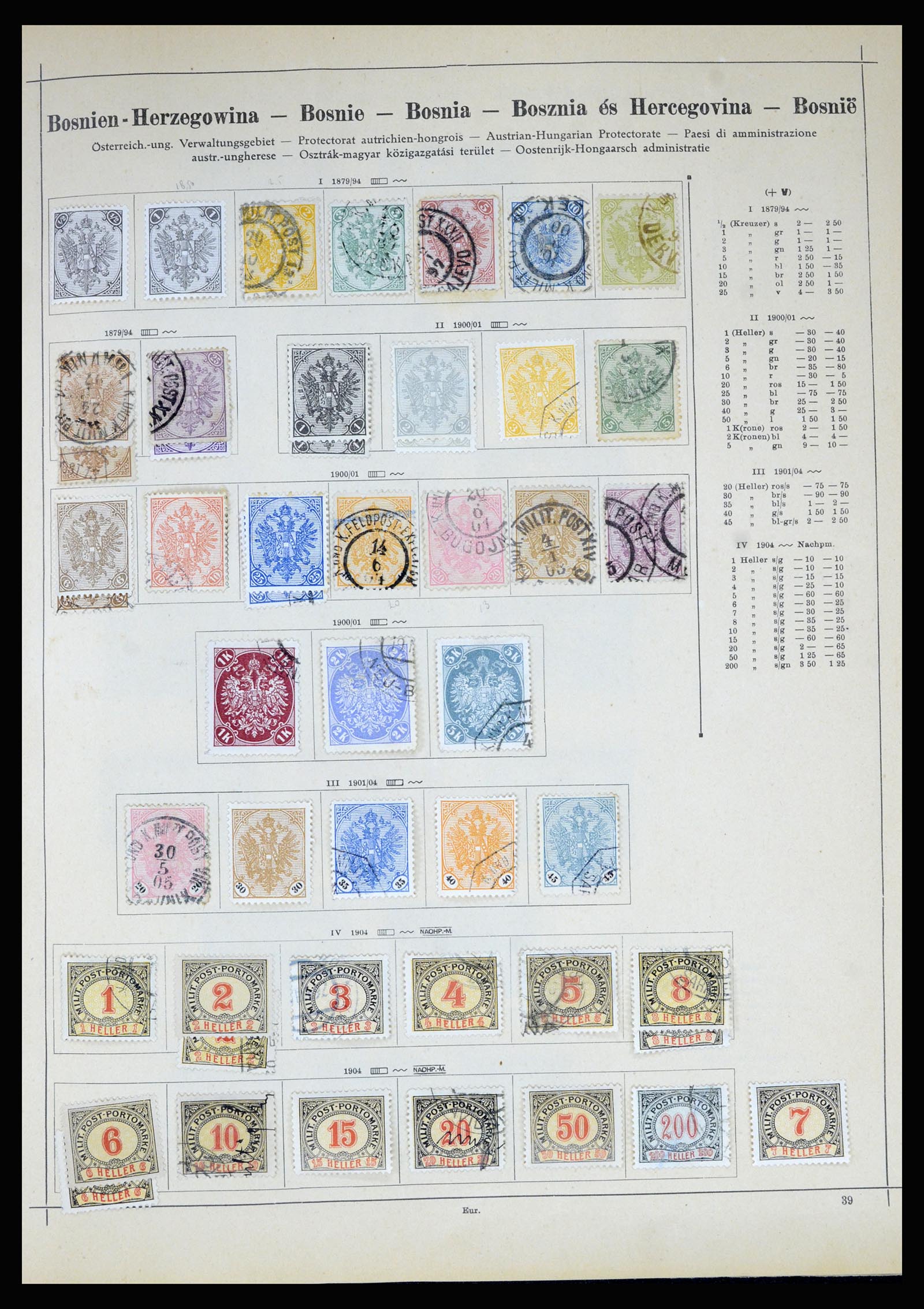 36687 002 - Postzegelverzameling 36687 Wereld 1860-1930.
