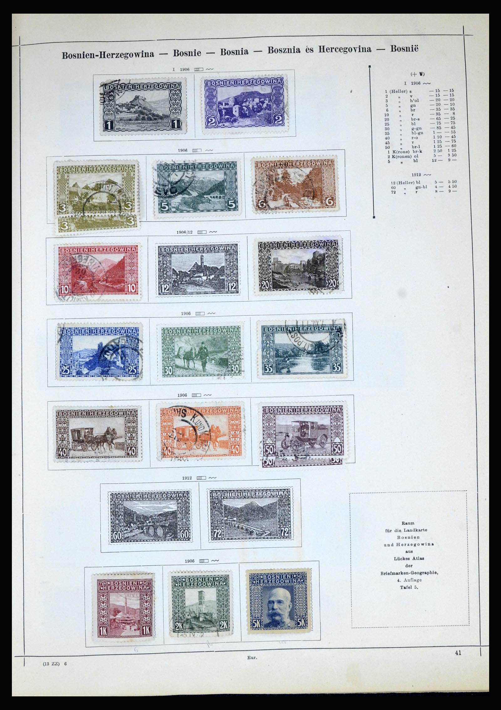 36687 003 - Postzegelverzameling 36687 Wereld 1860-1930.