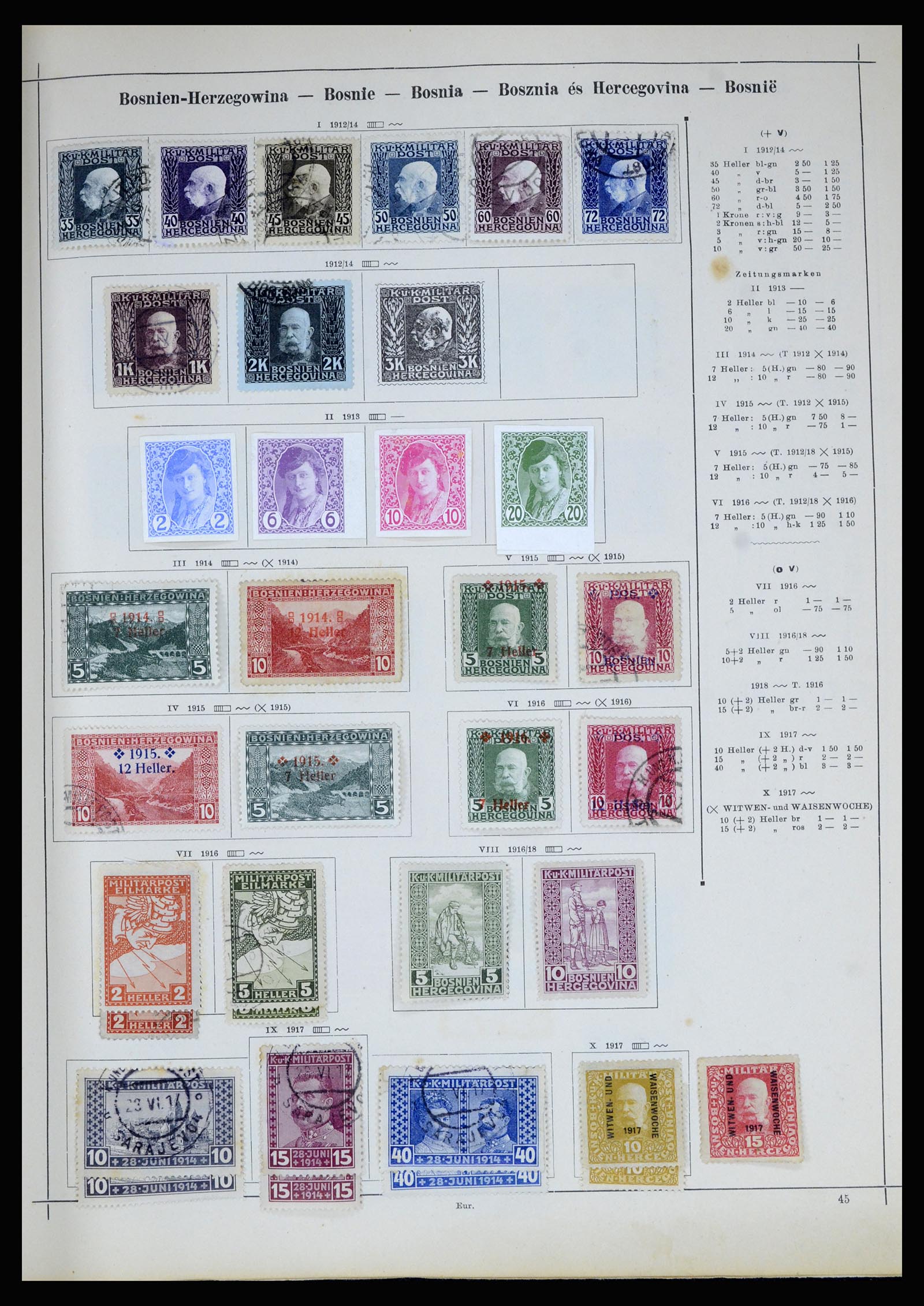 36687 005 - Postzegelverzameling 36687 Wereld 1860-1930.