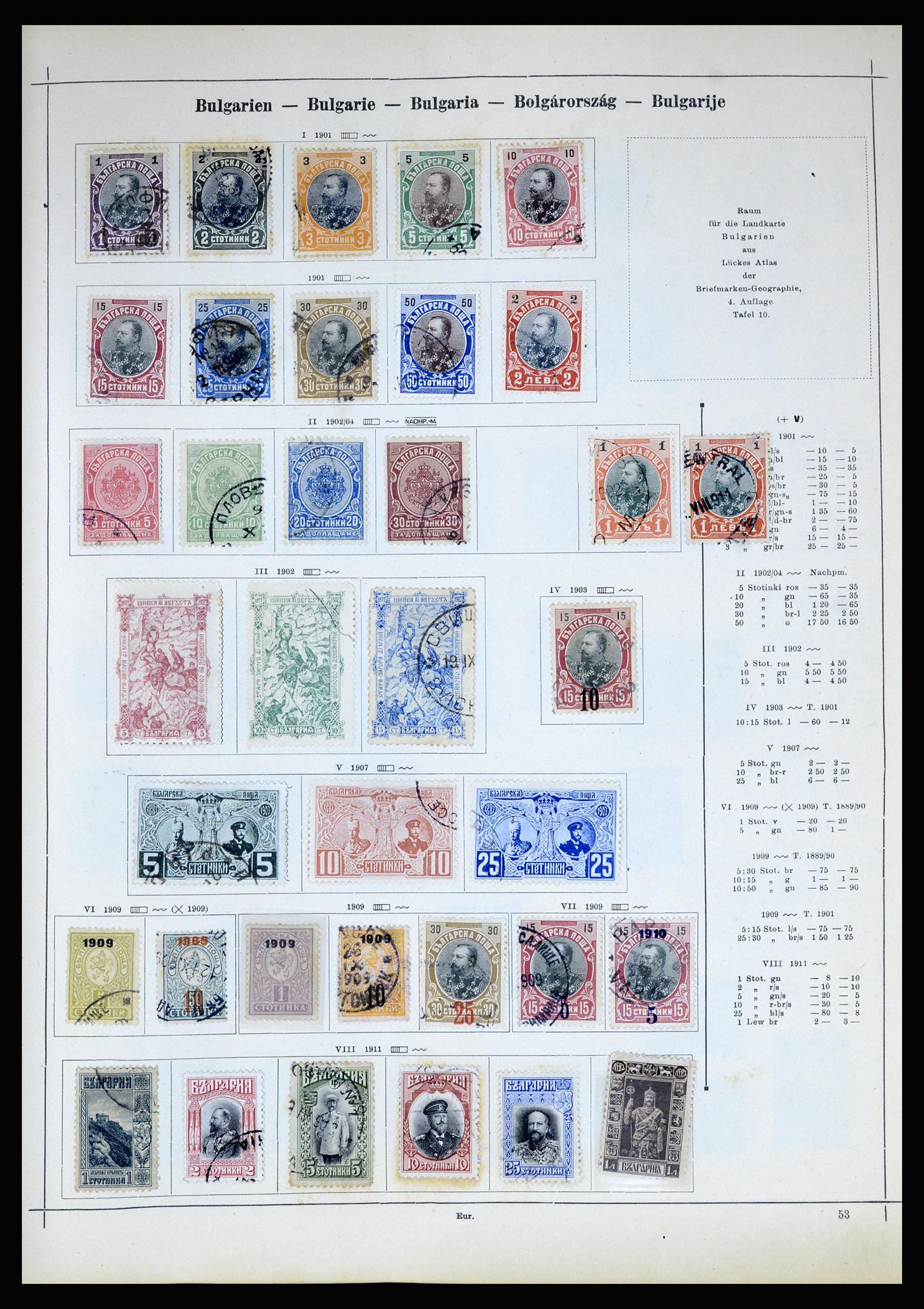 36687 008 - Postzegelverzameling 36687 Wereld 1860-1930.
