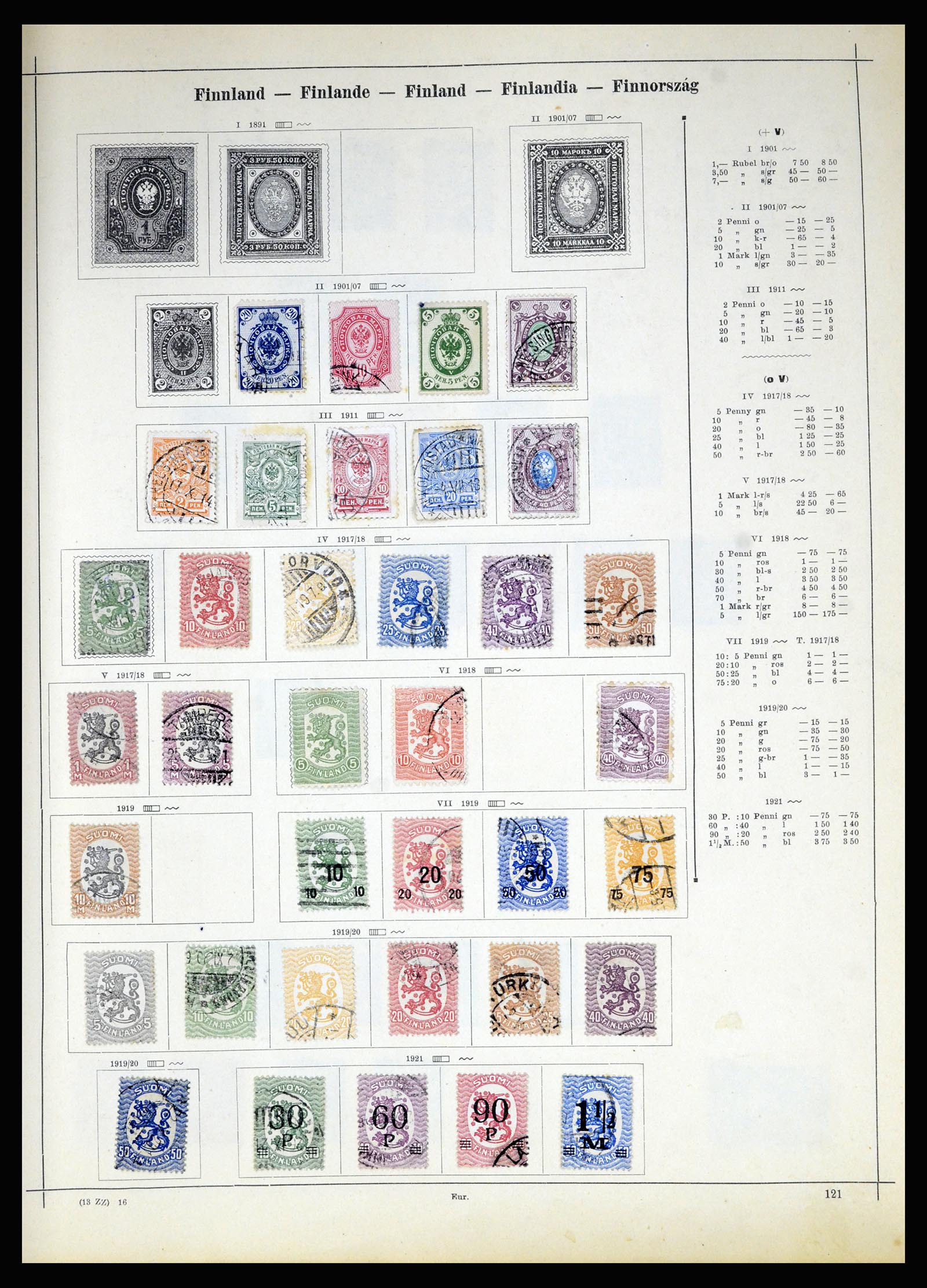36687 018 - Postzegelverzameling 36687 Wereld 1860-1930.