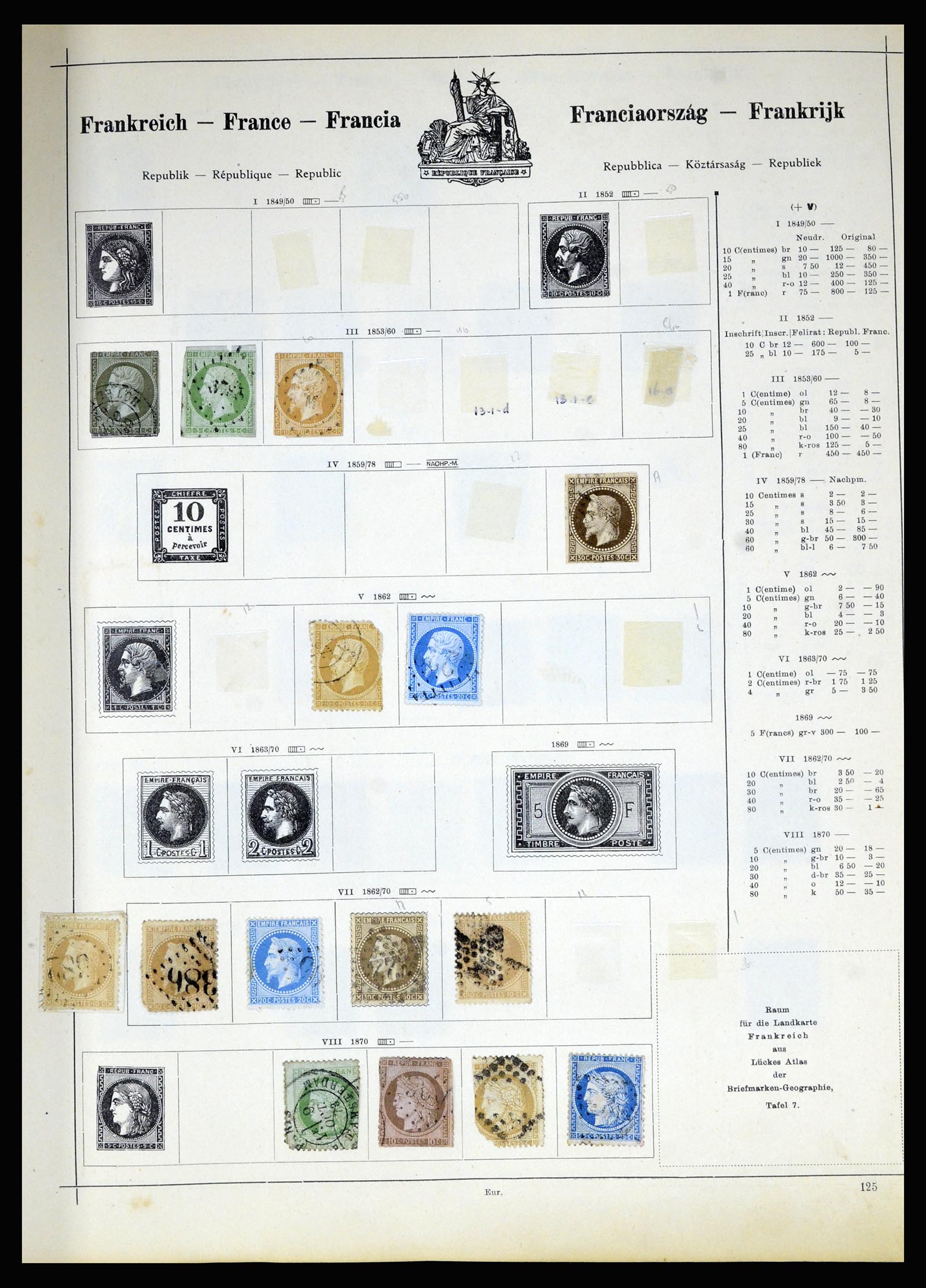 36687 020 - Postzegelverzameling 36687 Wereld 1860-1930.