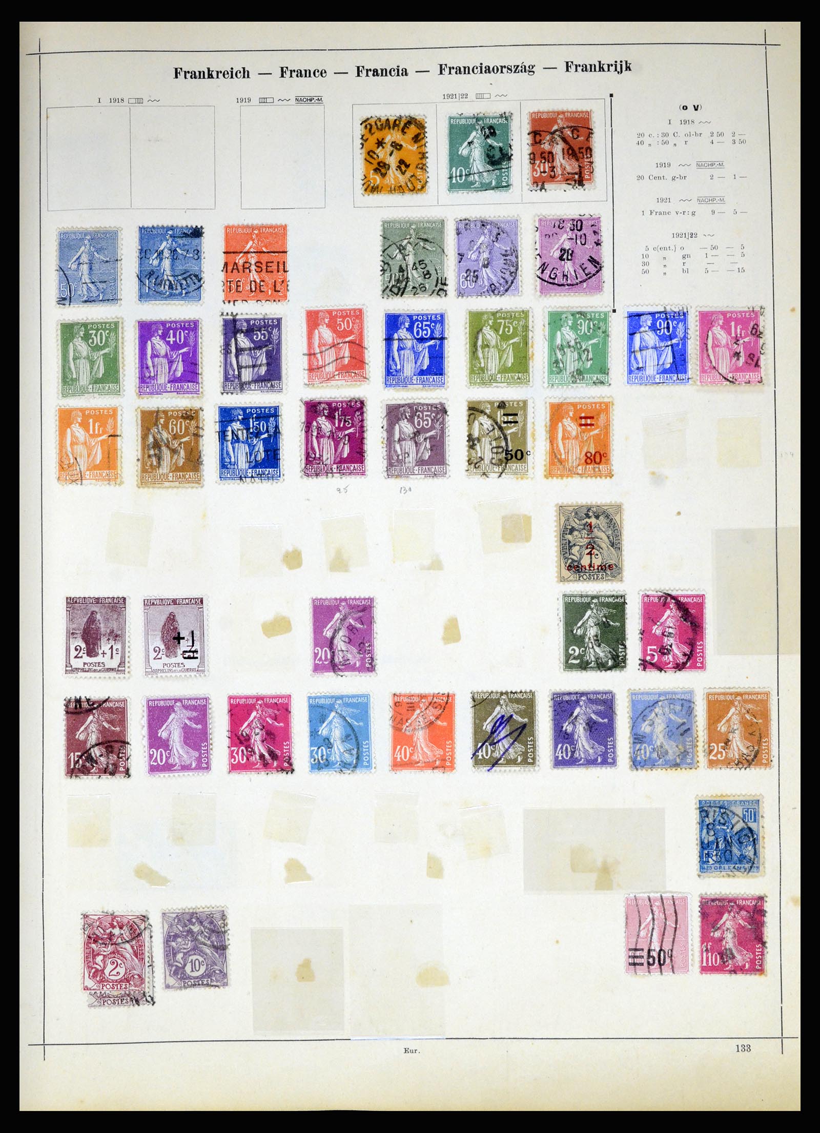 36687 024 - Postzegelverzameling 36687 Wereld 1860-1930.