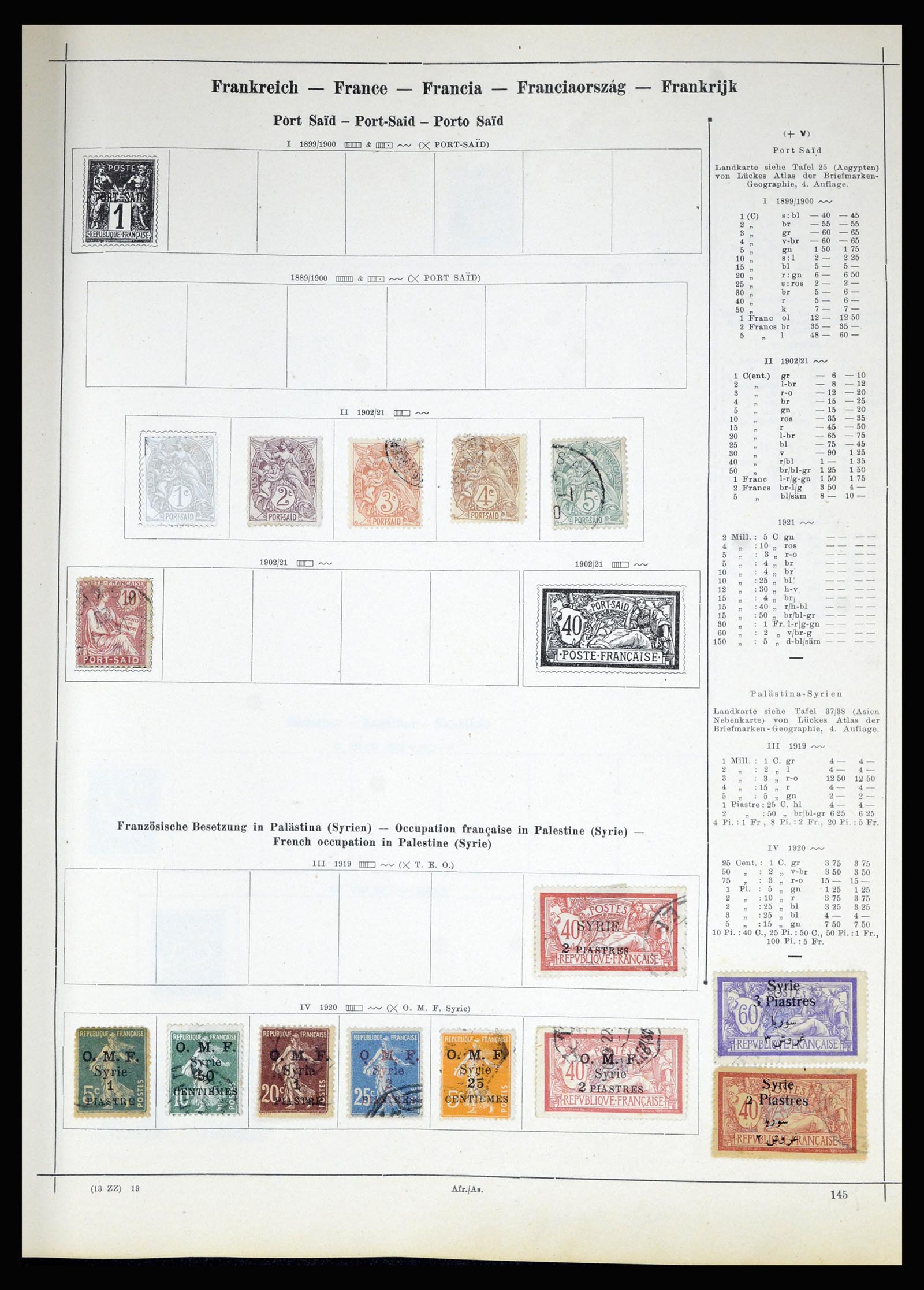 36687 030 - Postzegelverzameling 36687 Wereld 1860-1930.