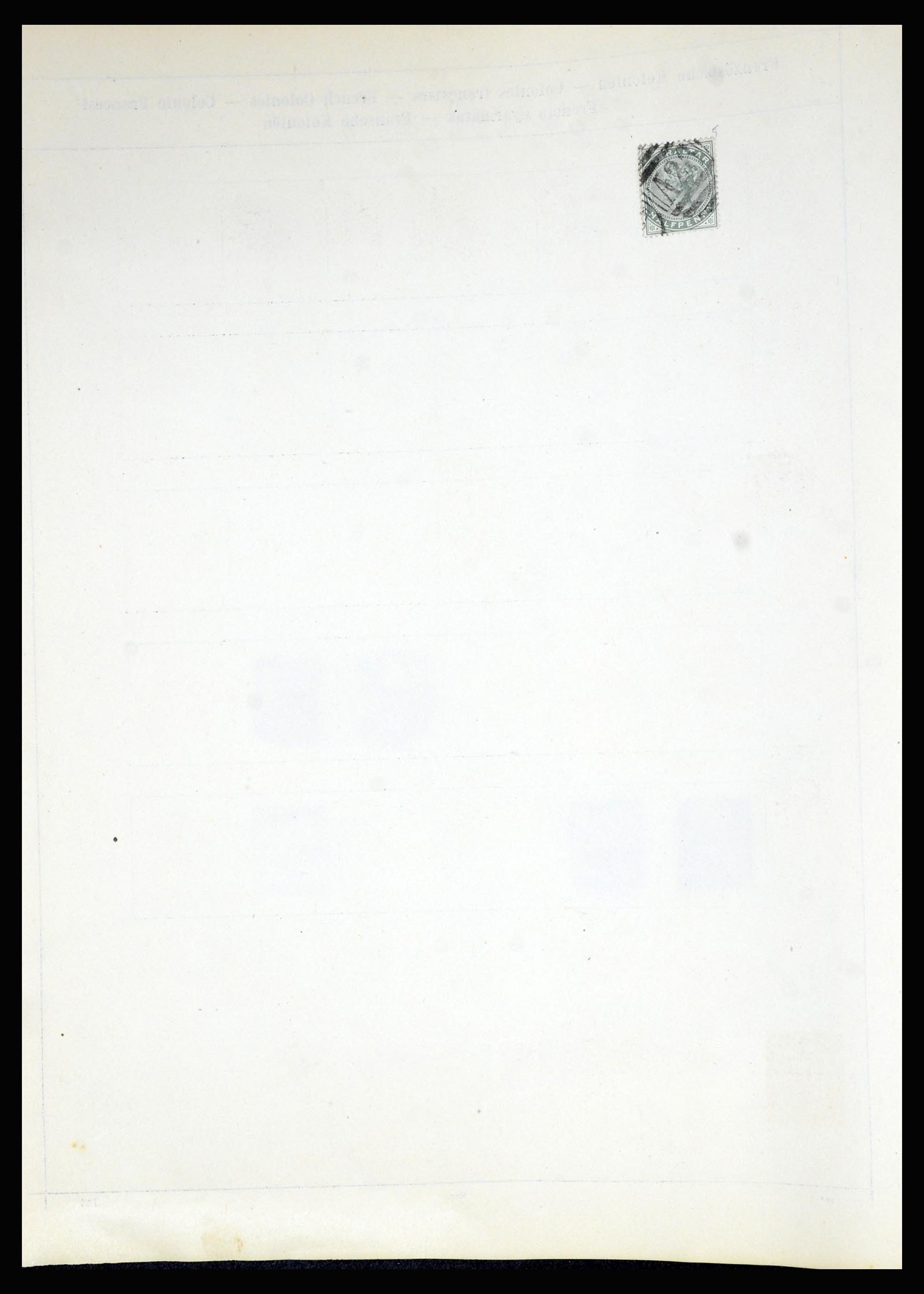 36687 035 - Postzegelverzameling 36687 Wereld 1860-1930.