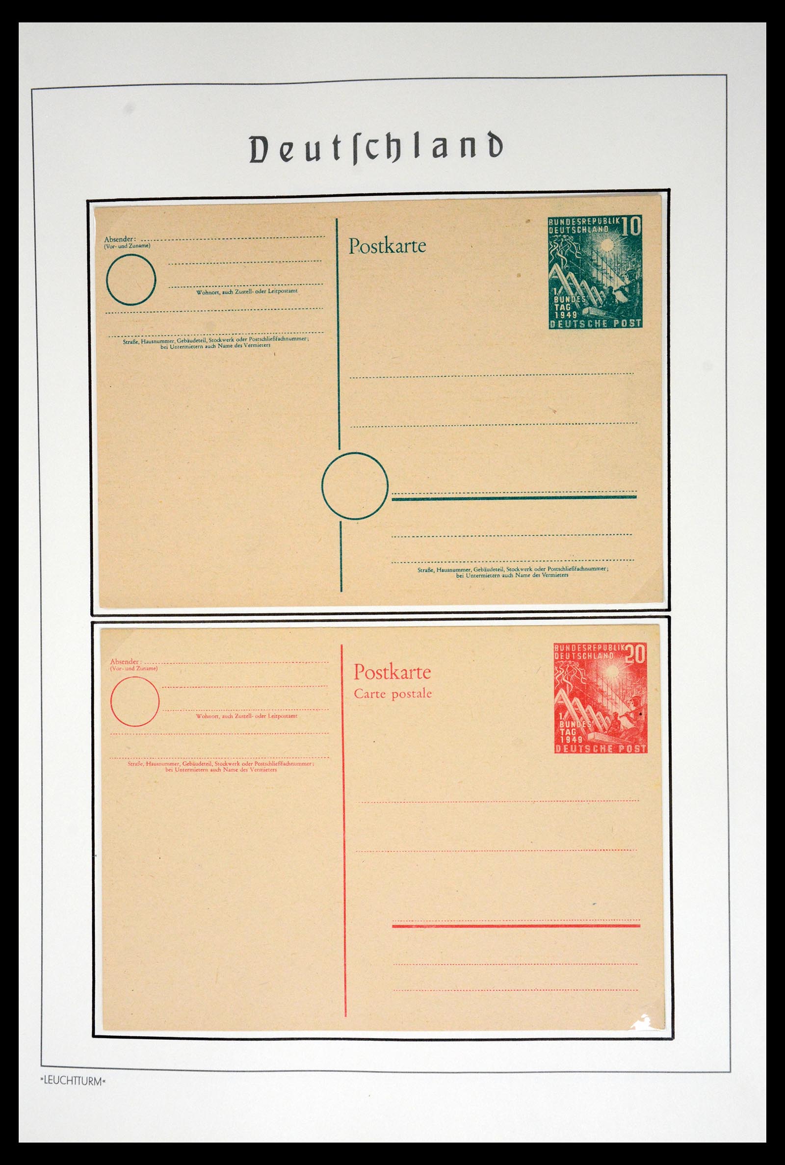 36688 002 - Postzegelverzameling 36688 Bundespost 1949-1977.