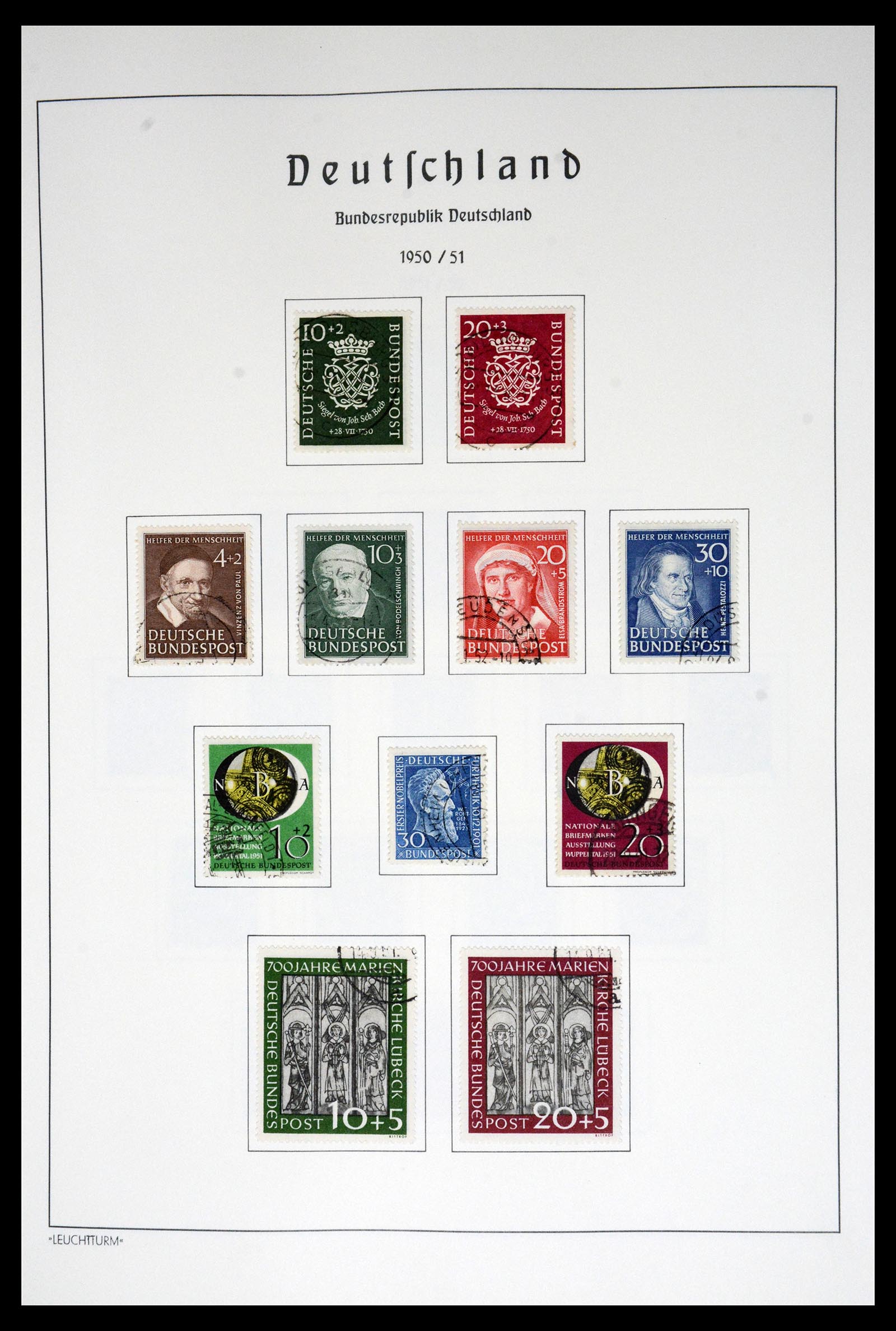 36688 003 - Postzegelverzameling 36688 Bundespost 1949-1977.