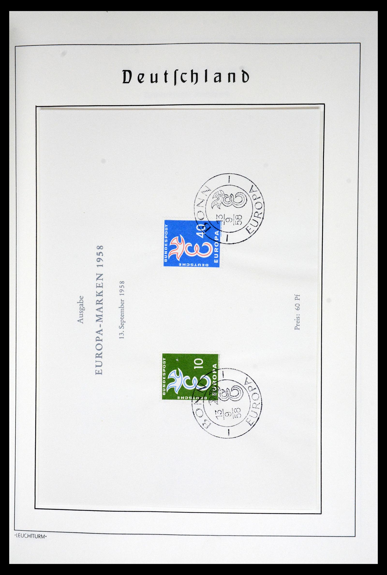 36688 024 - Stamp collection 36688 Bundespost 1949-1977.