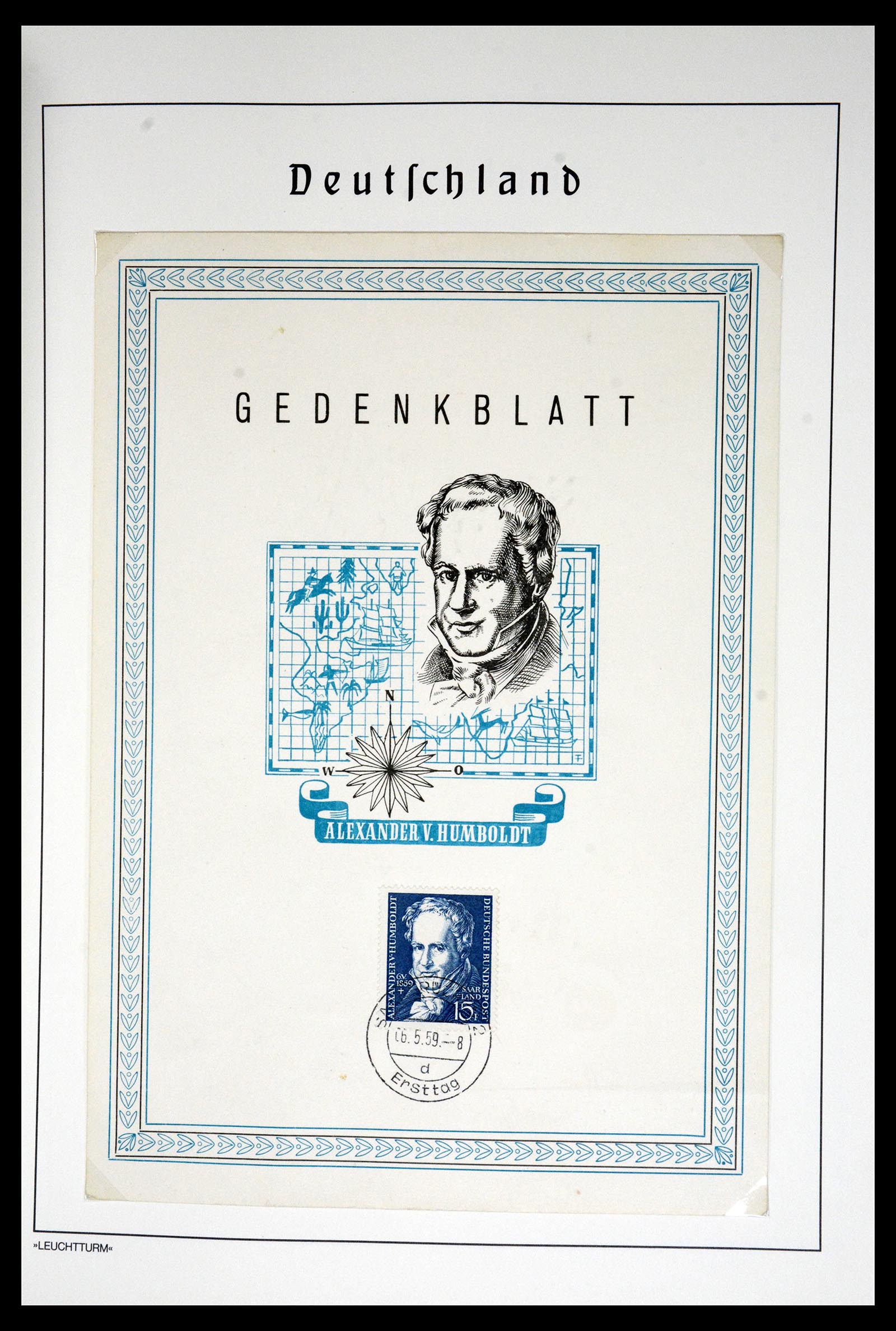 36688 026 - Stamp collection 36688 Bundespost 1949-1977.