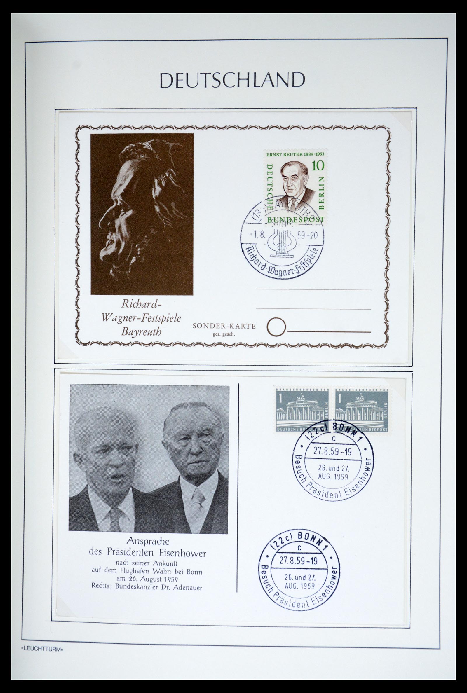36688 028 - Postzegelverzameling 36688 Bundespost 1949-1977.