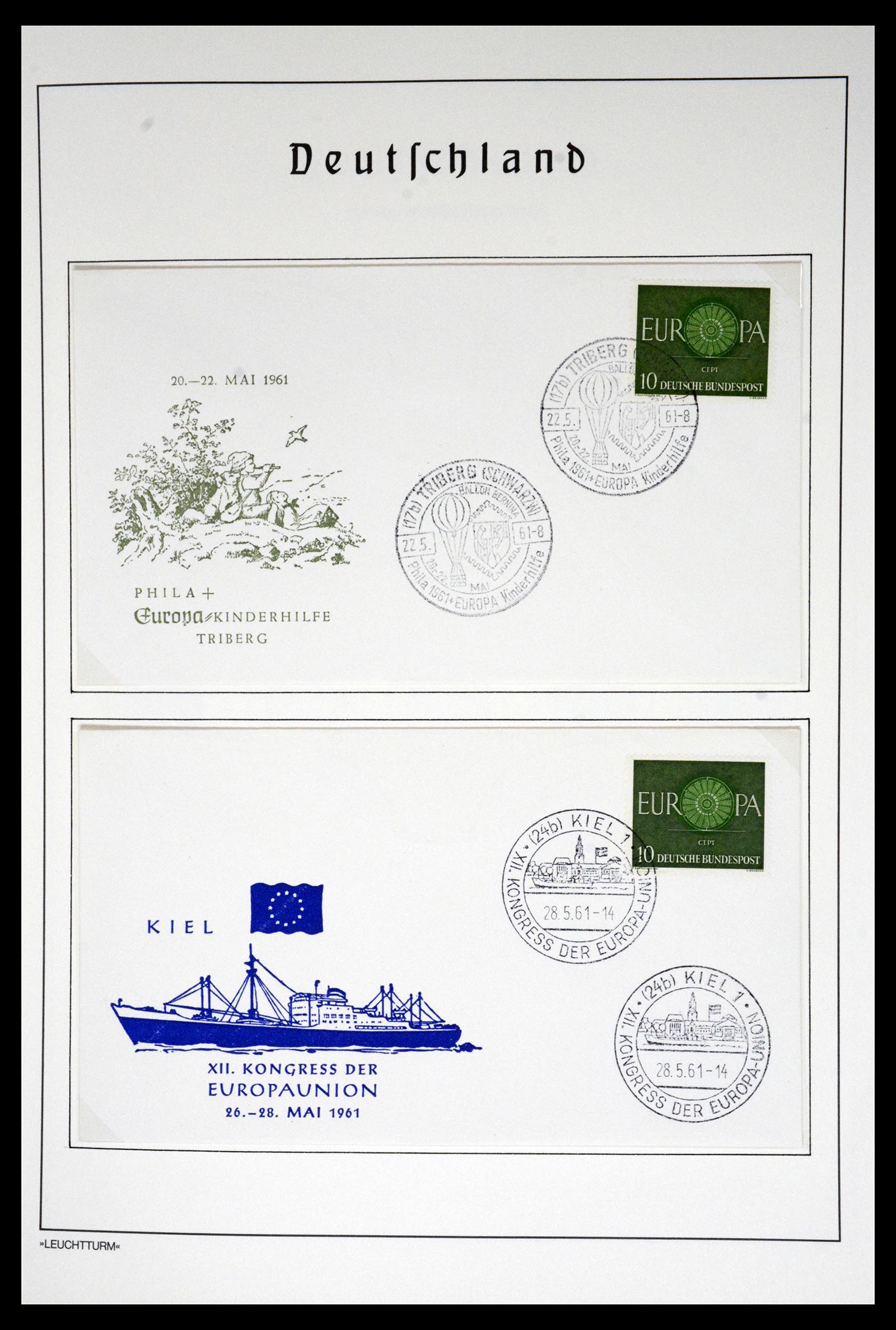 36688 031 - Postzegelverzameling 36688 Bundespost 1949-1977.