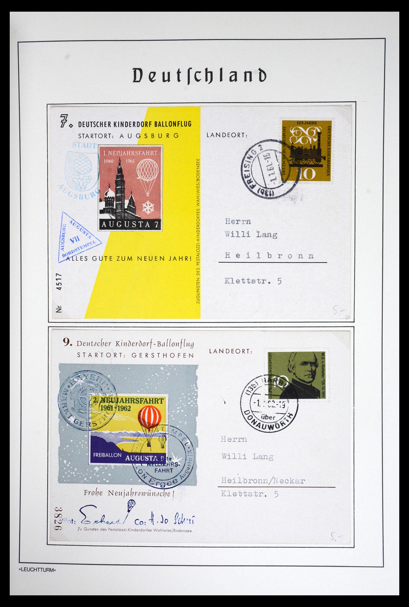 36688 040 - Postzegelverzameling 36688 Bundespost 1949-1977.