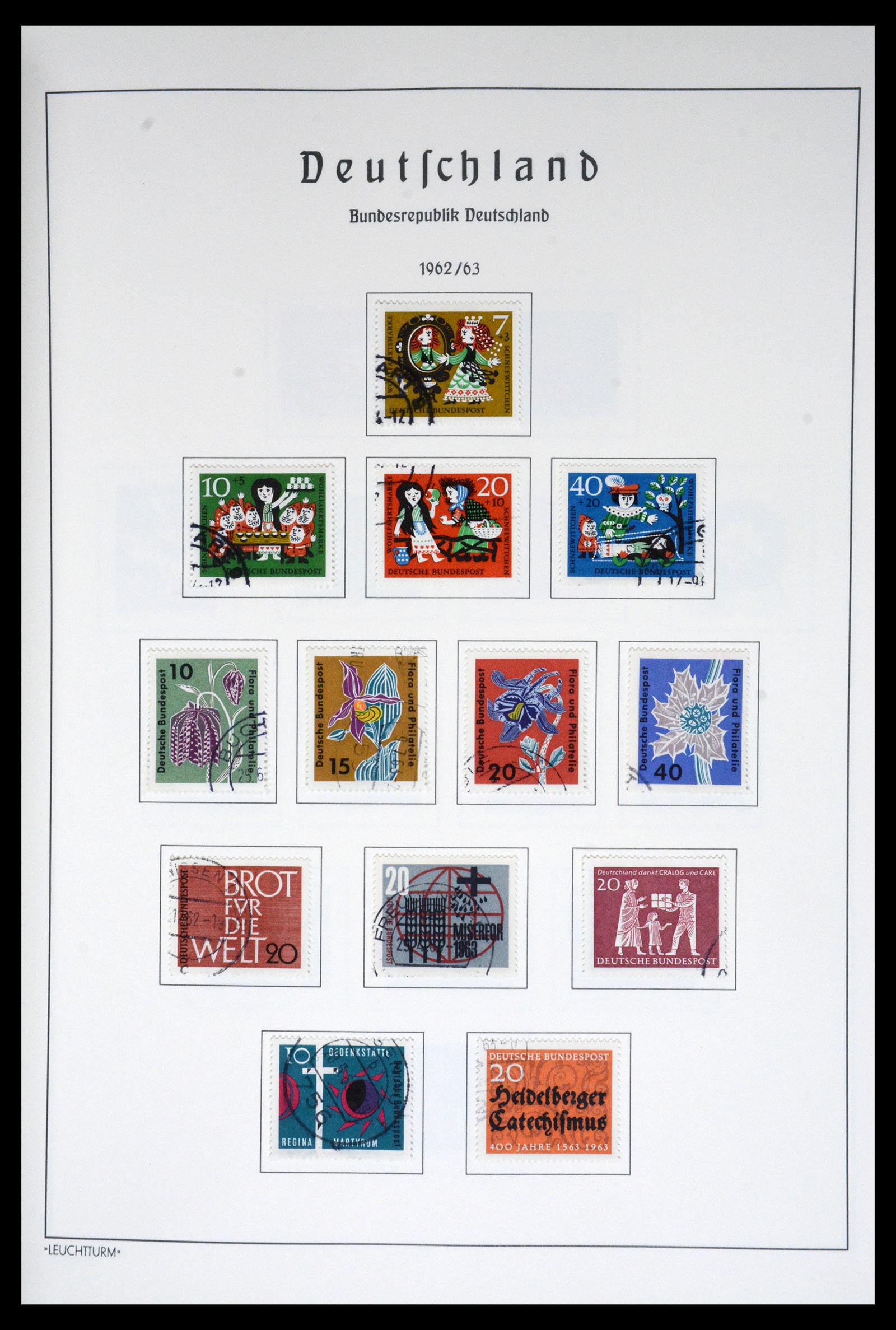36688 041 - Postzegelverzameling 36688 Bundespost 1949-1977.