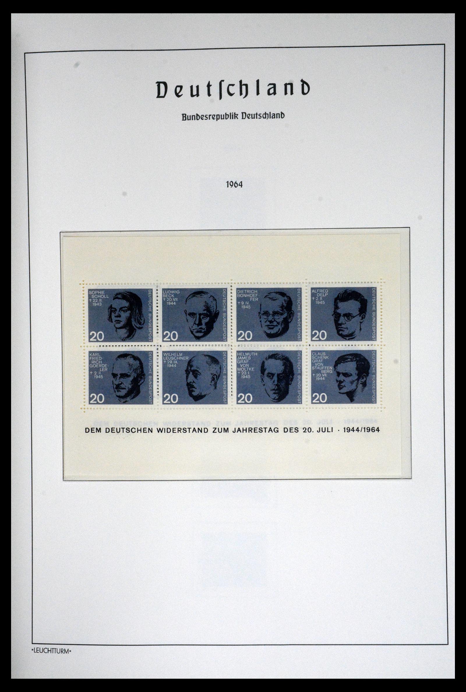 36688 045 - Postzegelverzameling 36688 Bundespost 1949-1977.