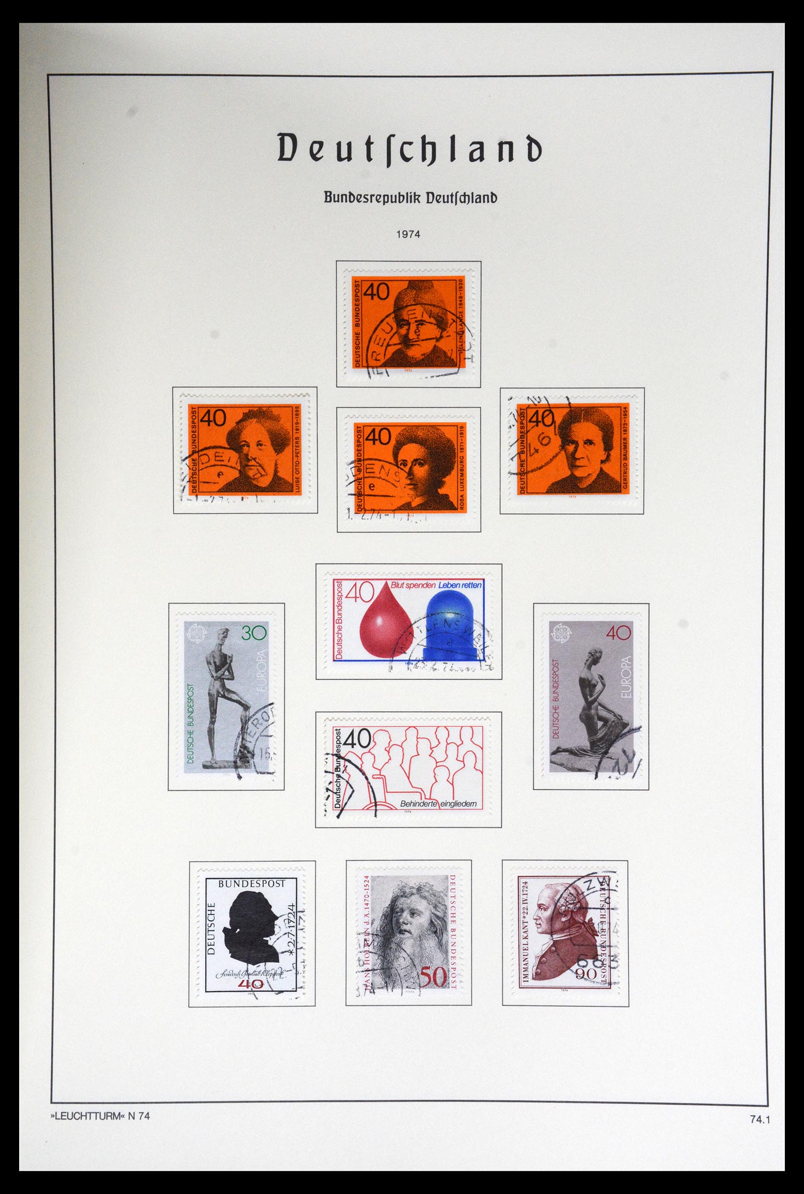 36688 161 - Postzegelverzameling 36688 Bundespost 1949-1977.