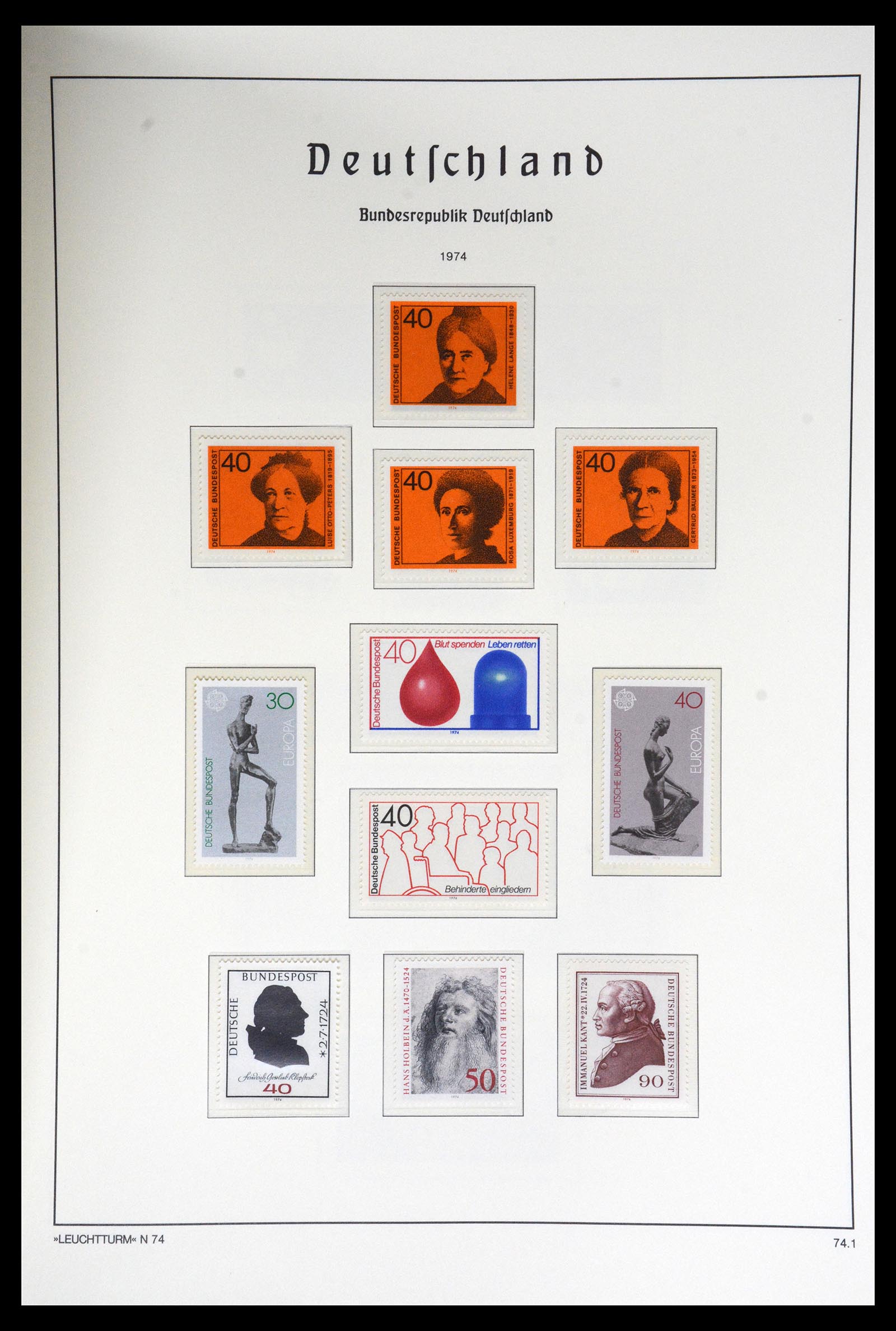 36688 162 - Postzegelverzameling 36688 Bundespost 1949-1977.