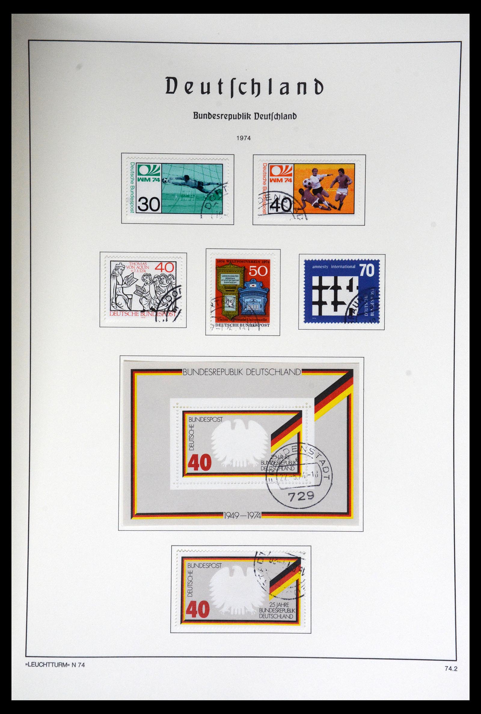 36688 163 - Postzegelverzameling 36688 Bundespost 1949-1977.