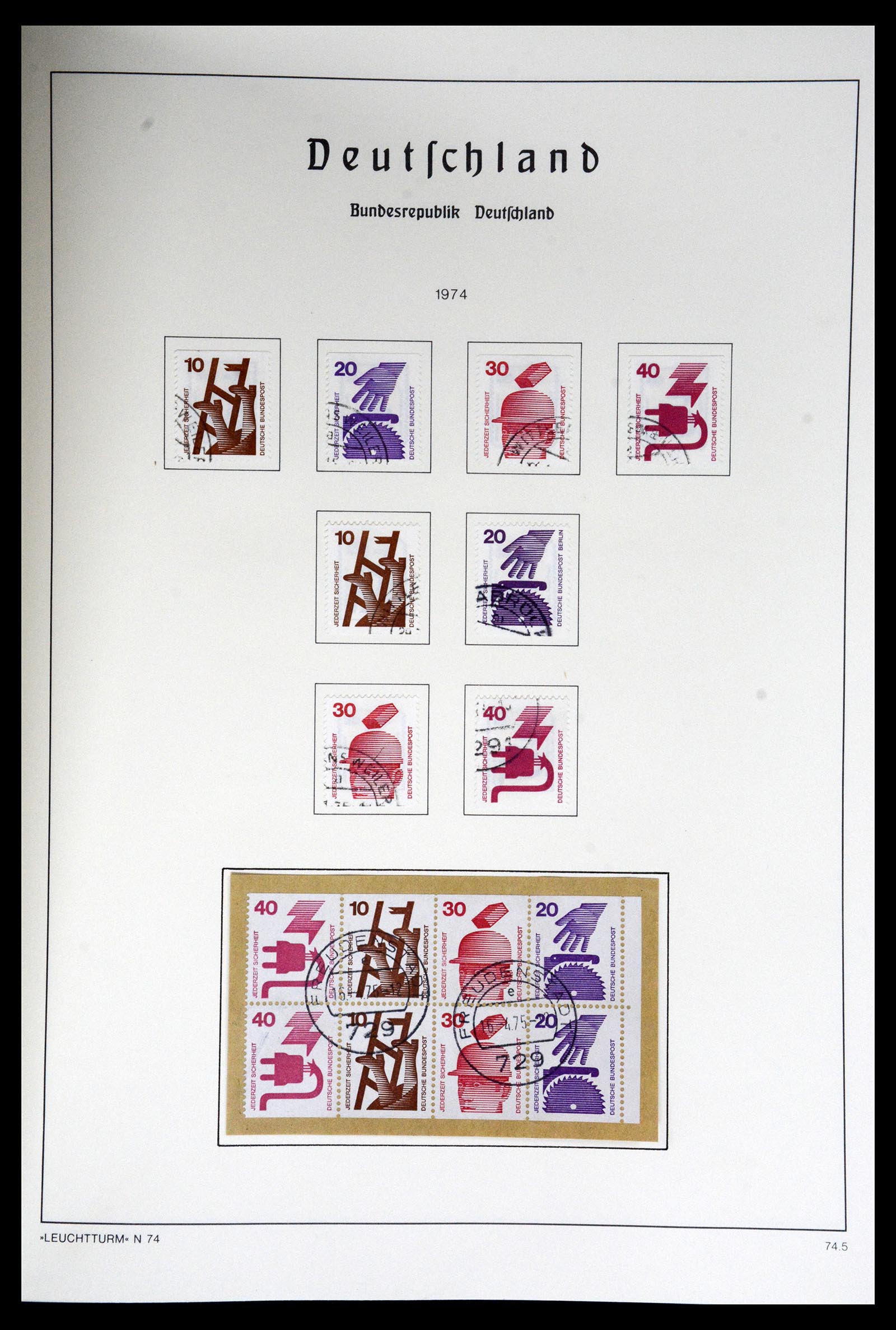 36688 170 - Postzegelverzameling 36688 Bundespost 1949-1977.