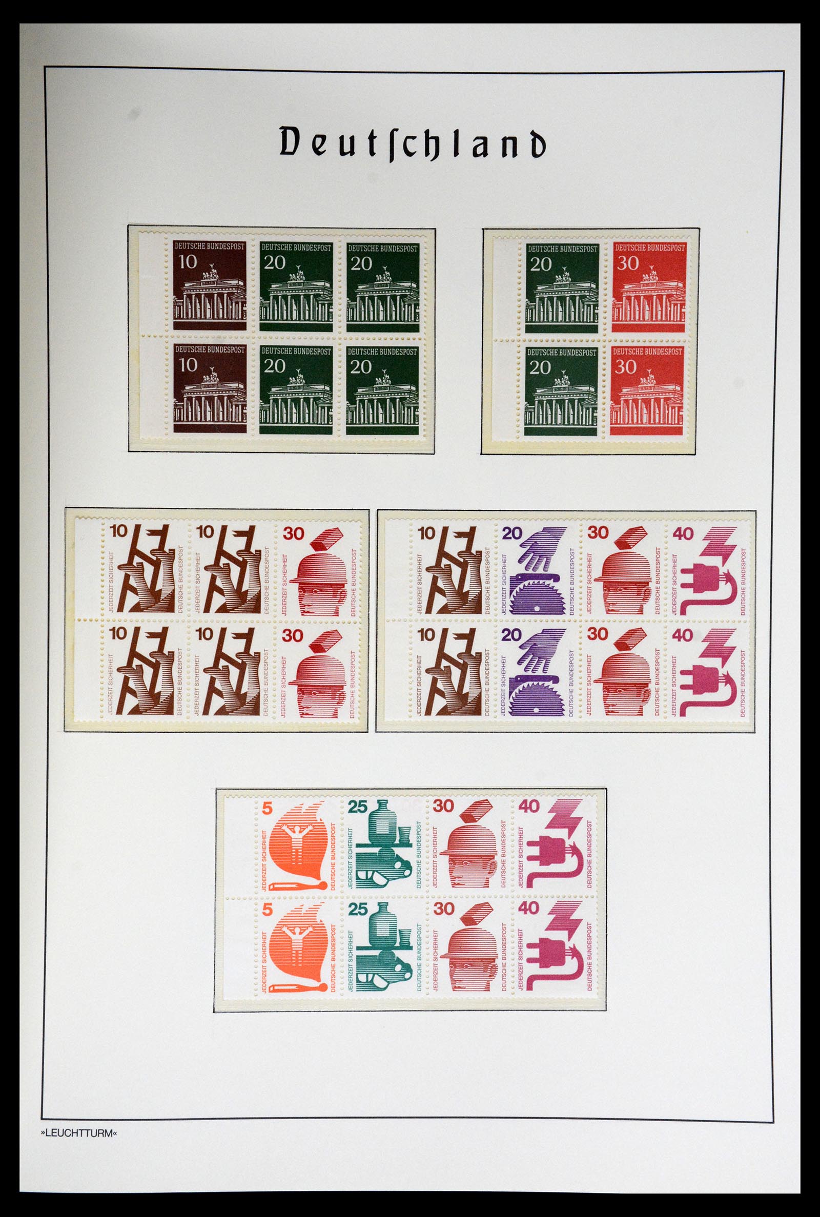 36688 172 - Postzegelverzameling 36688 Bundespost 1949-1977.