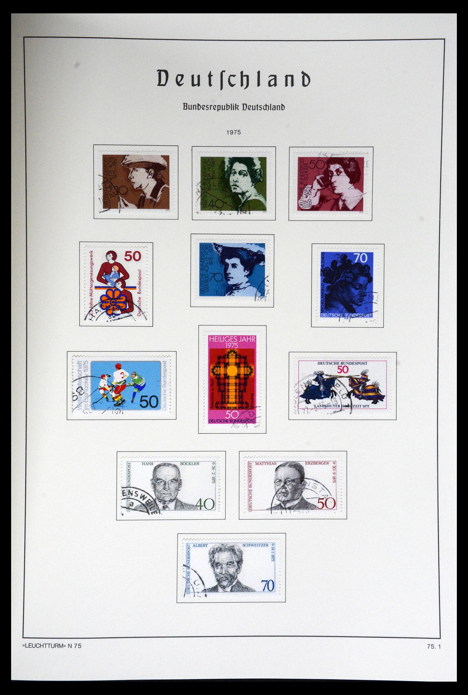 36688 174 - Postzegelverzameling 36688 Bundespost 1949-1977.