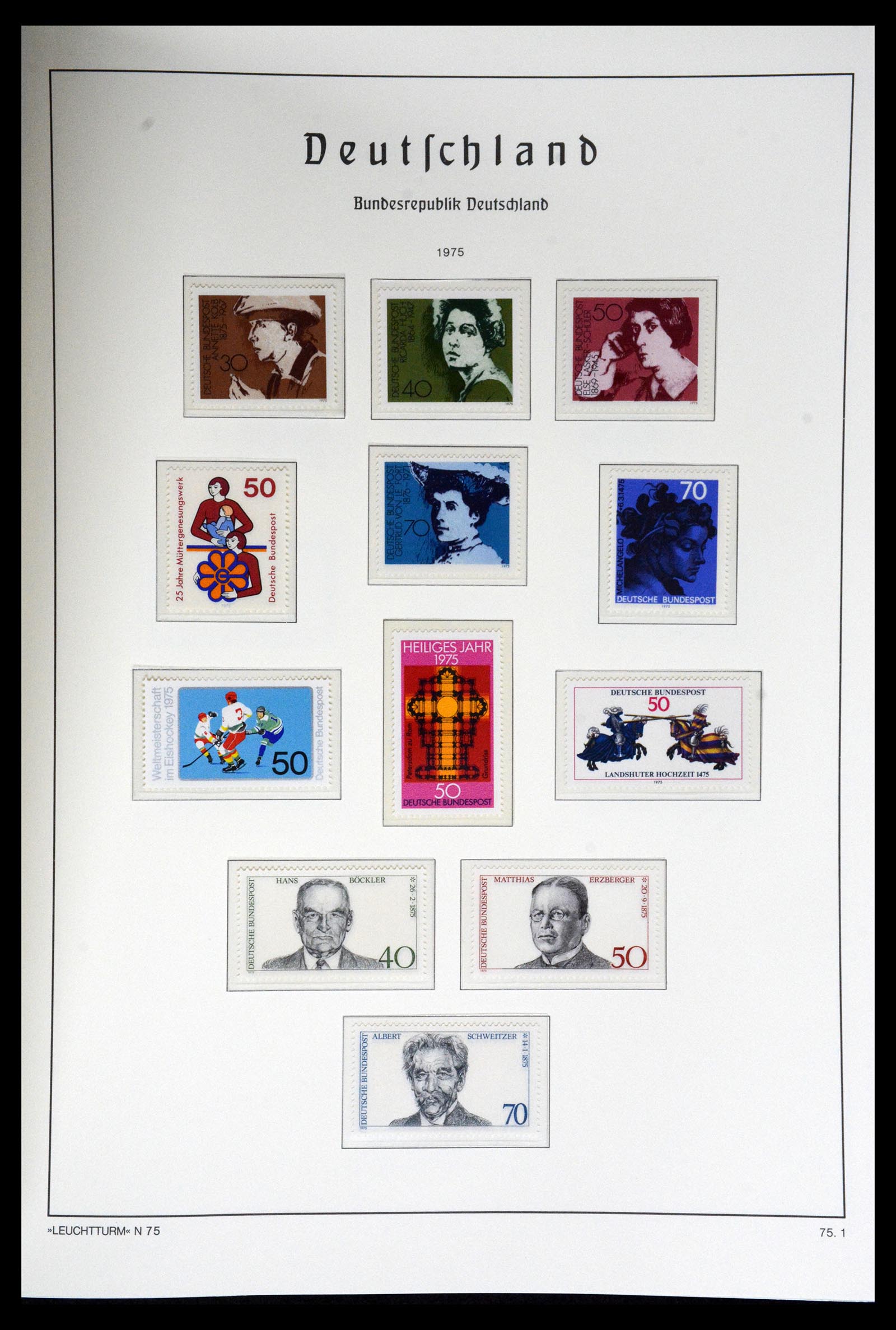 36688 175 - Postzegelverzameling 36688 Bundespost 1949-1977.