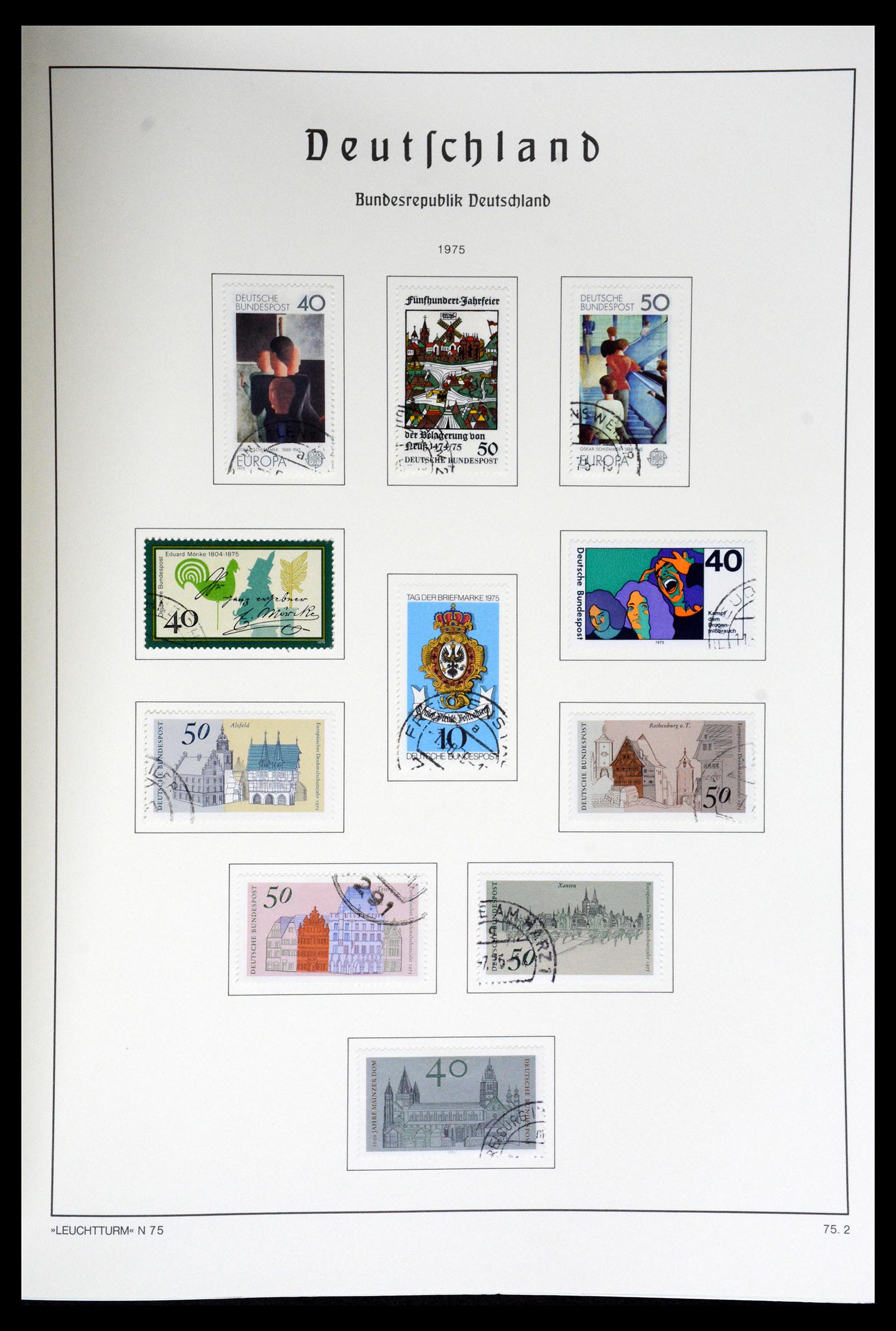 36688 176 - Postzegelverzameling 36688 Bundespost 1949-1977.