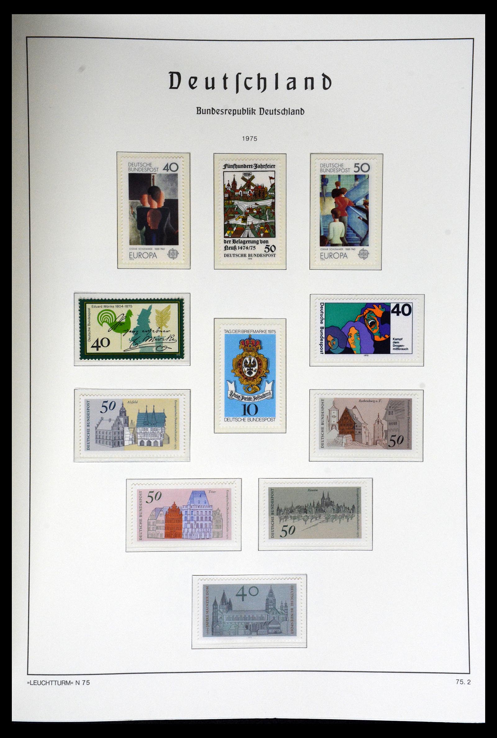 36688 177 - Postzegelverzameling 36688 Bundespost 1949-1977.