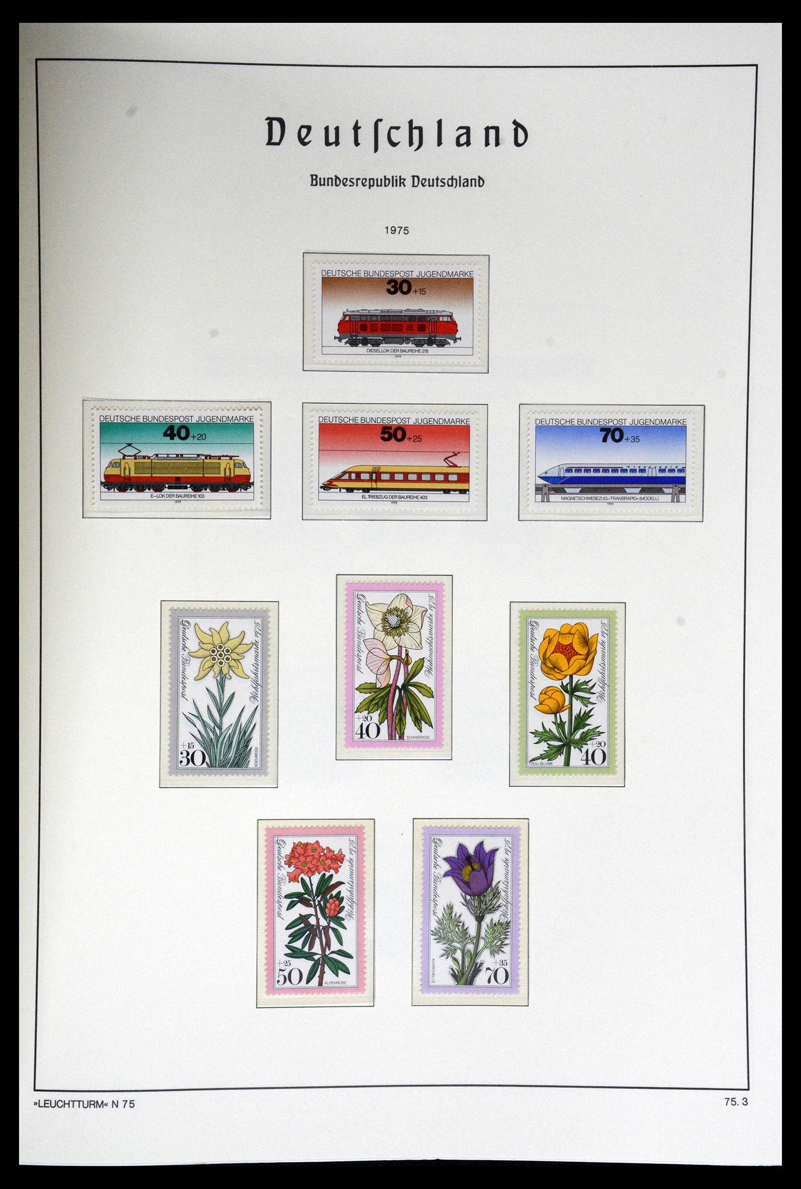 36688 179 - Postzegelverzameling 36688 Bundespost 1949-1977.