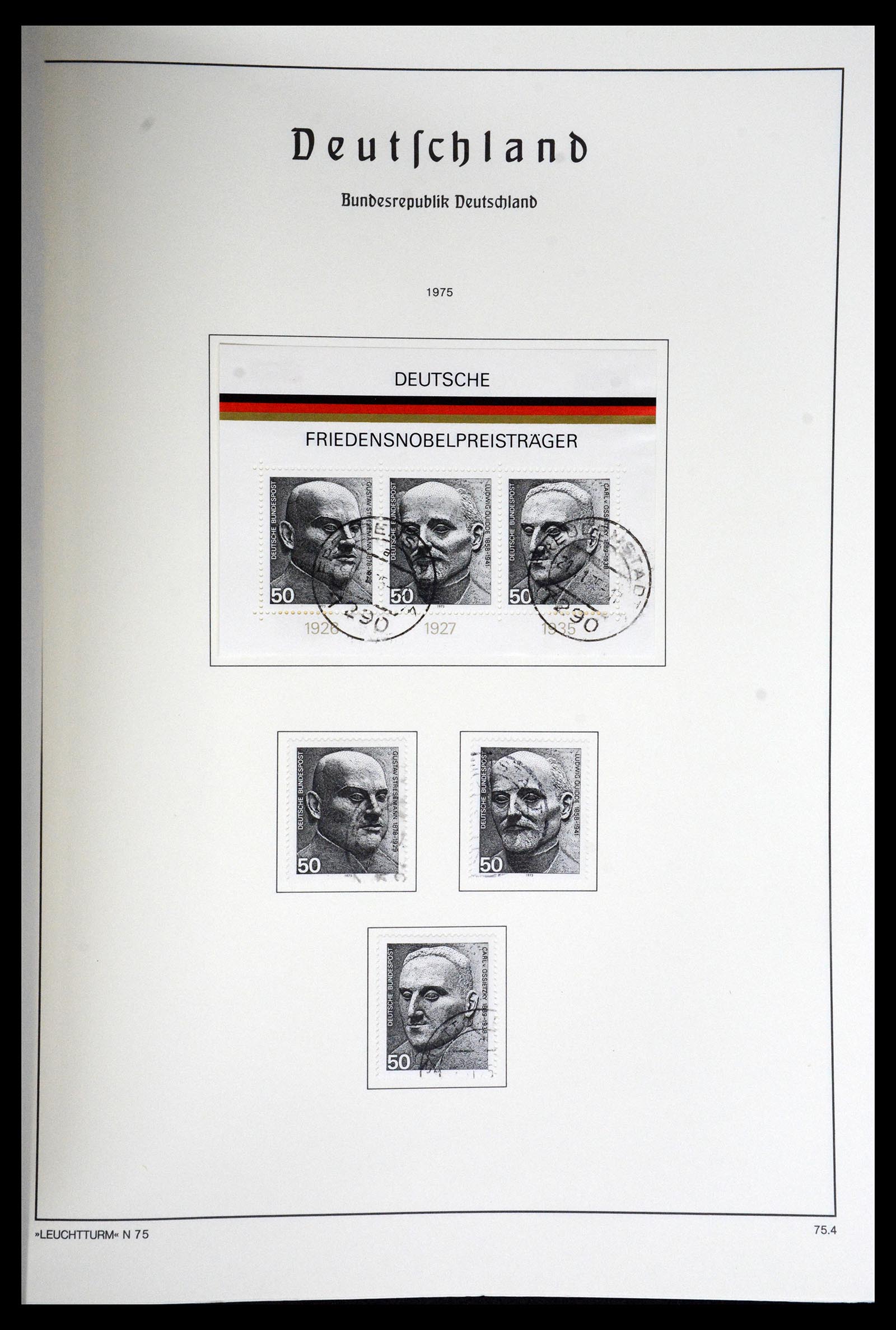 36688 180 - Postzegelverzameling 36688 Bundespost 1949-1977.