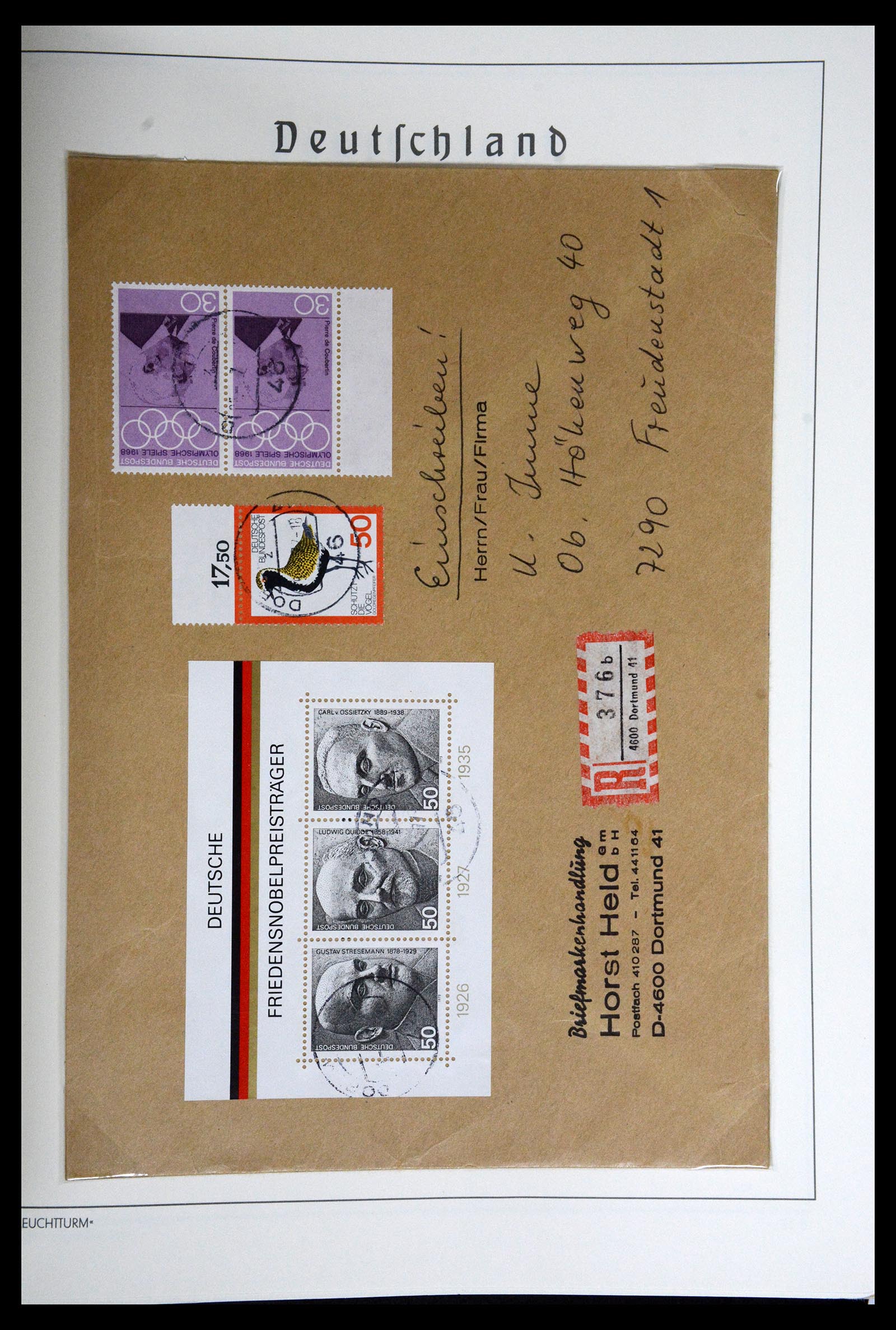 36688 182 - Postzegelverzameling 36688 Bundespost 1949-1977.
