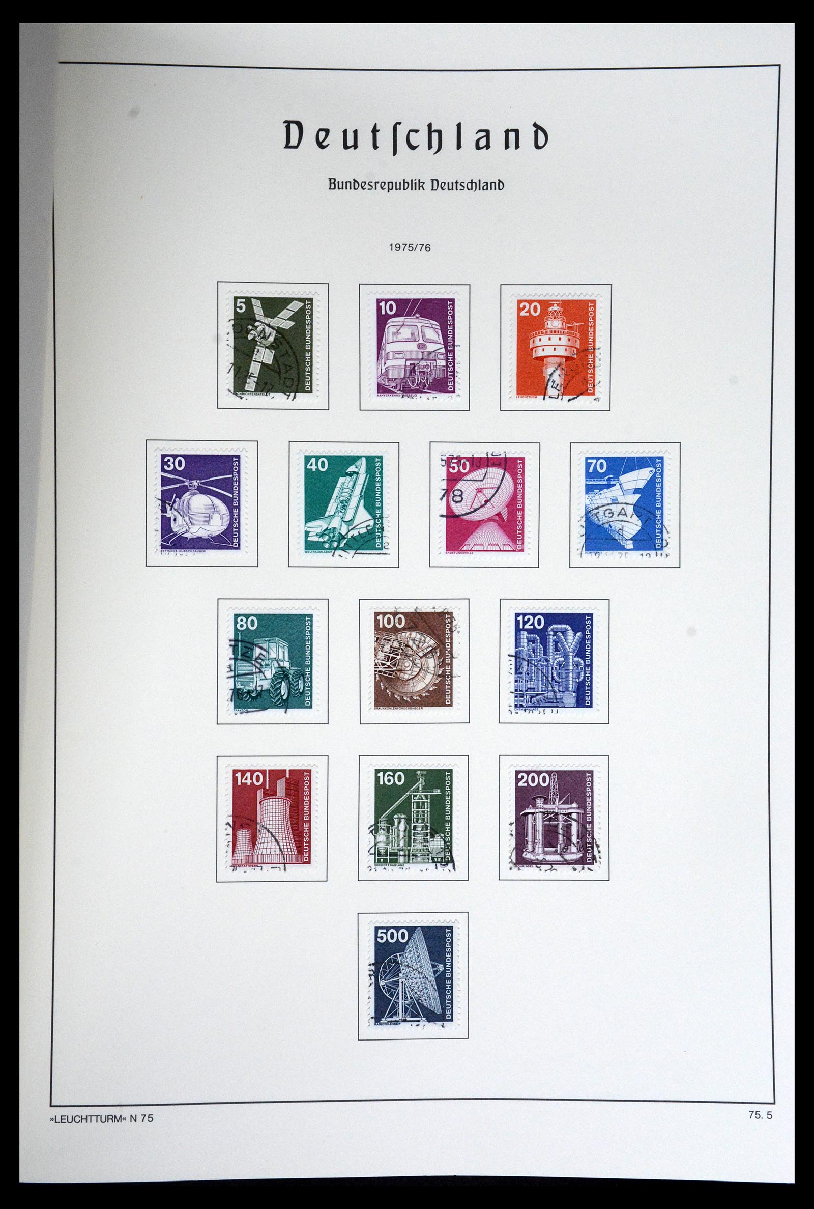 36688 183 - Postzegelverzameling 36688 Bundespost 1949-1977.