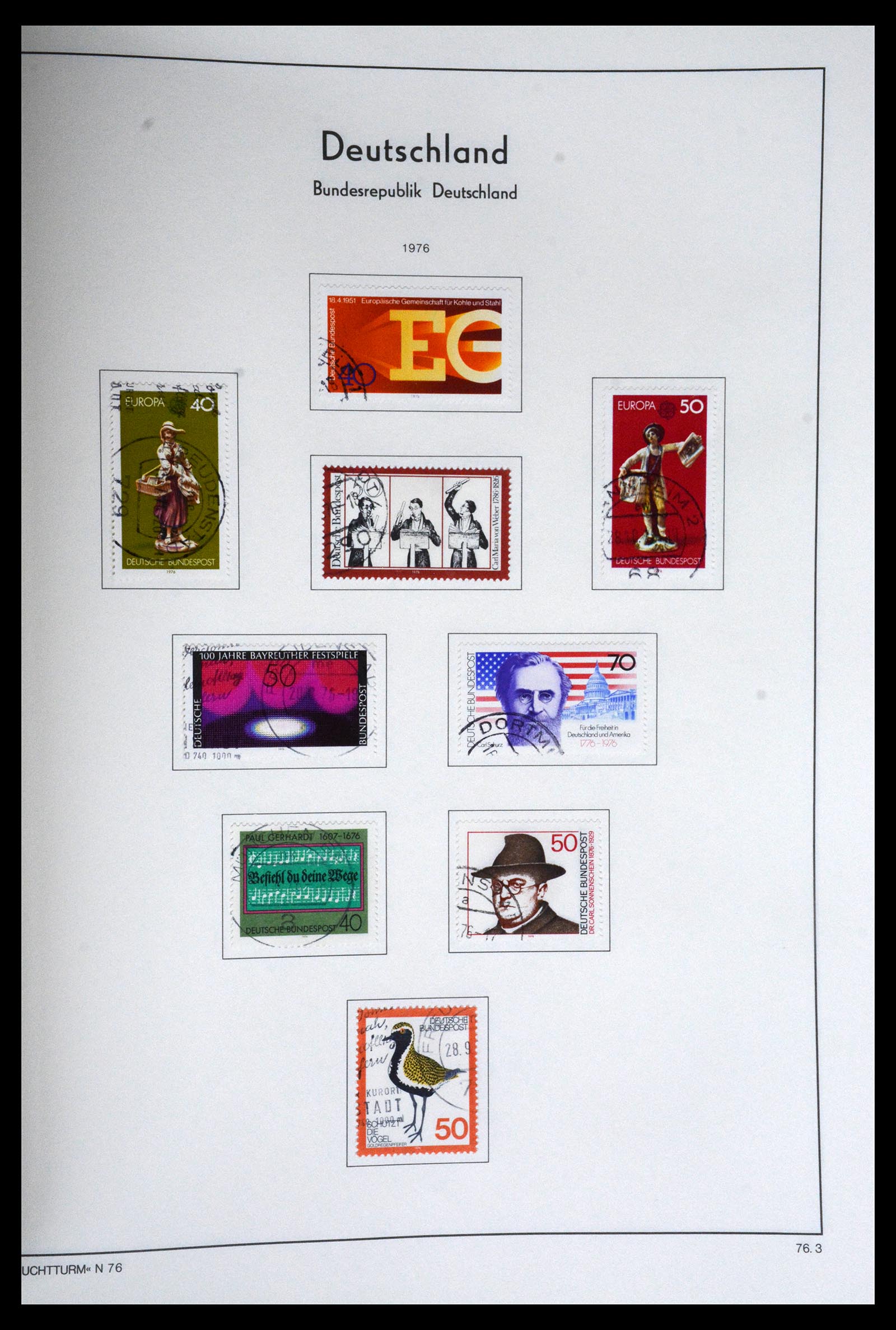 36688 191 - Postzegelverzameling 36688 Bundespost 1949-1977.